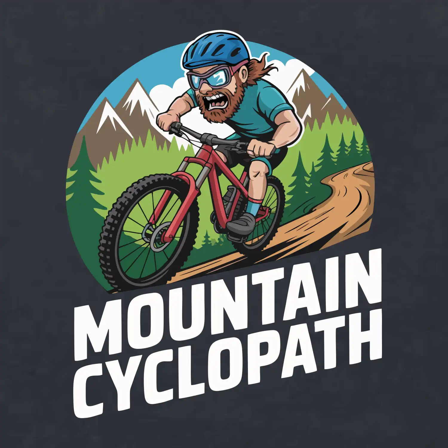 Mountain cyclopat plnovous
