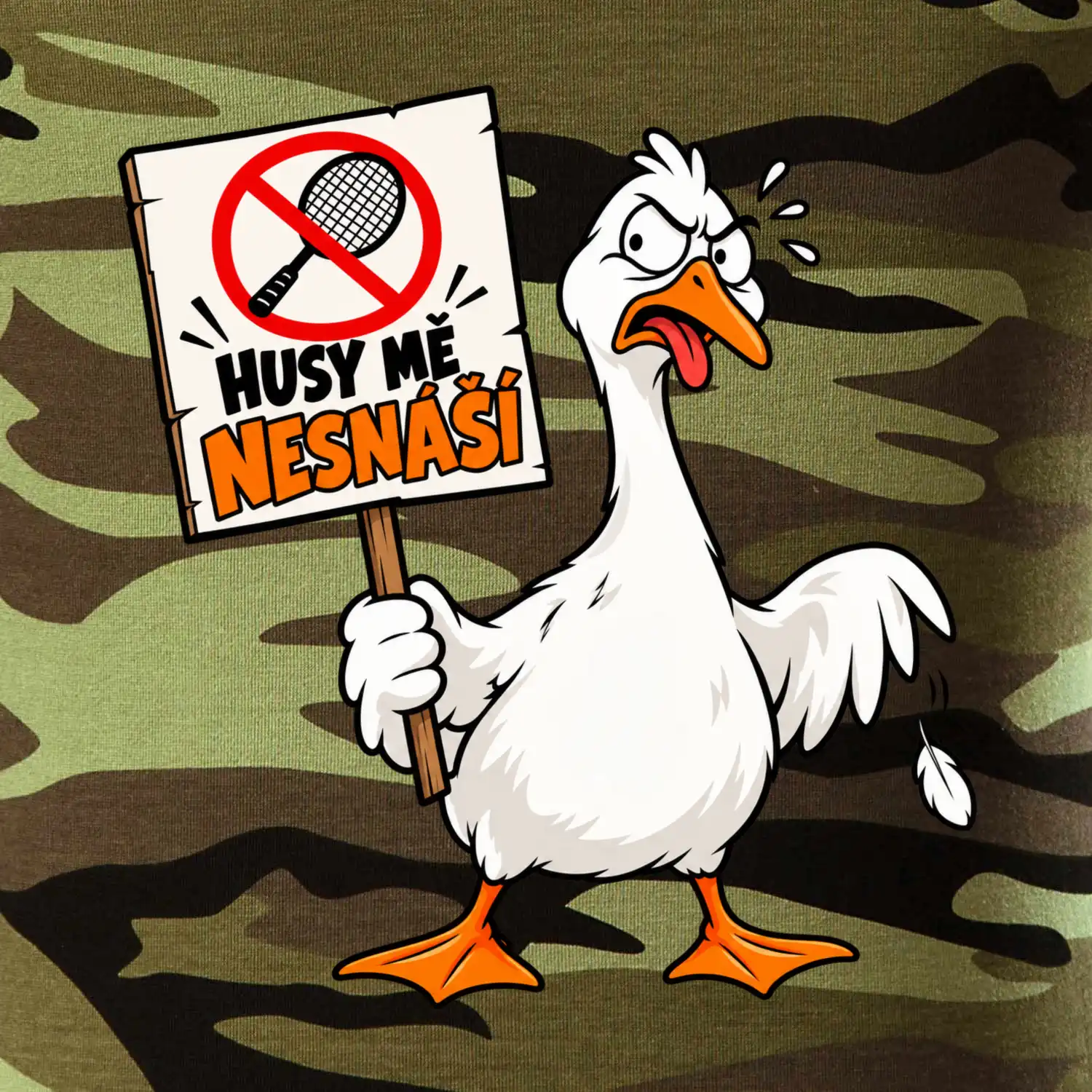 Badminton husy mě nesnáší