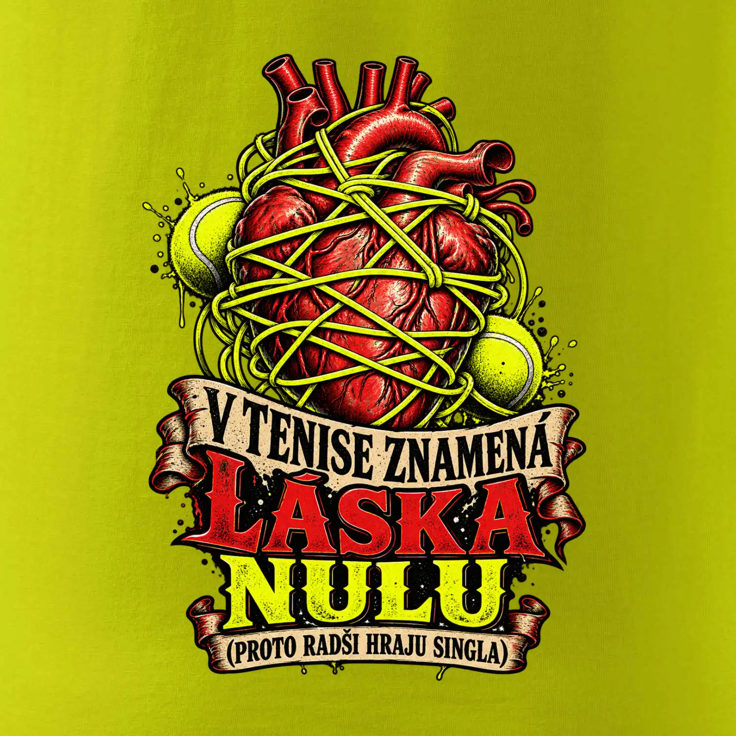 V tenise znamená láska nulu