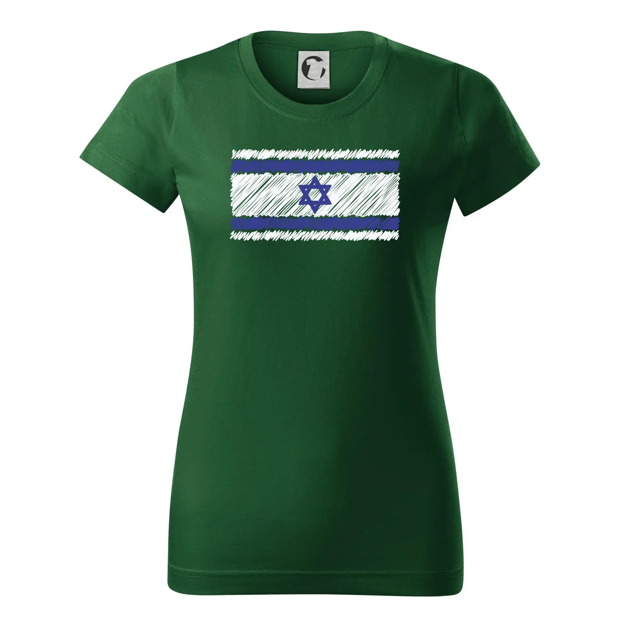 Vlajka Izrael kreslená