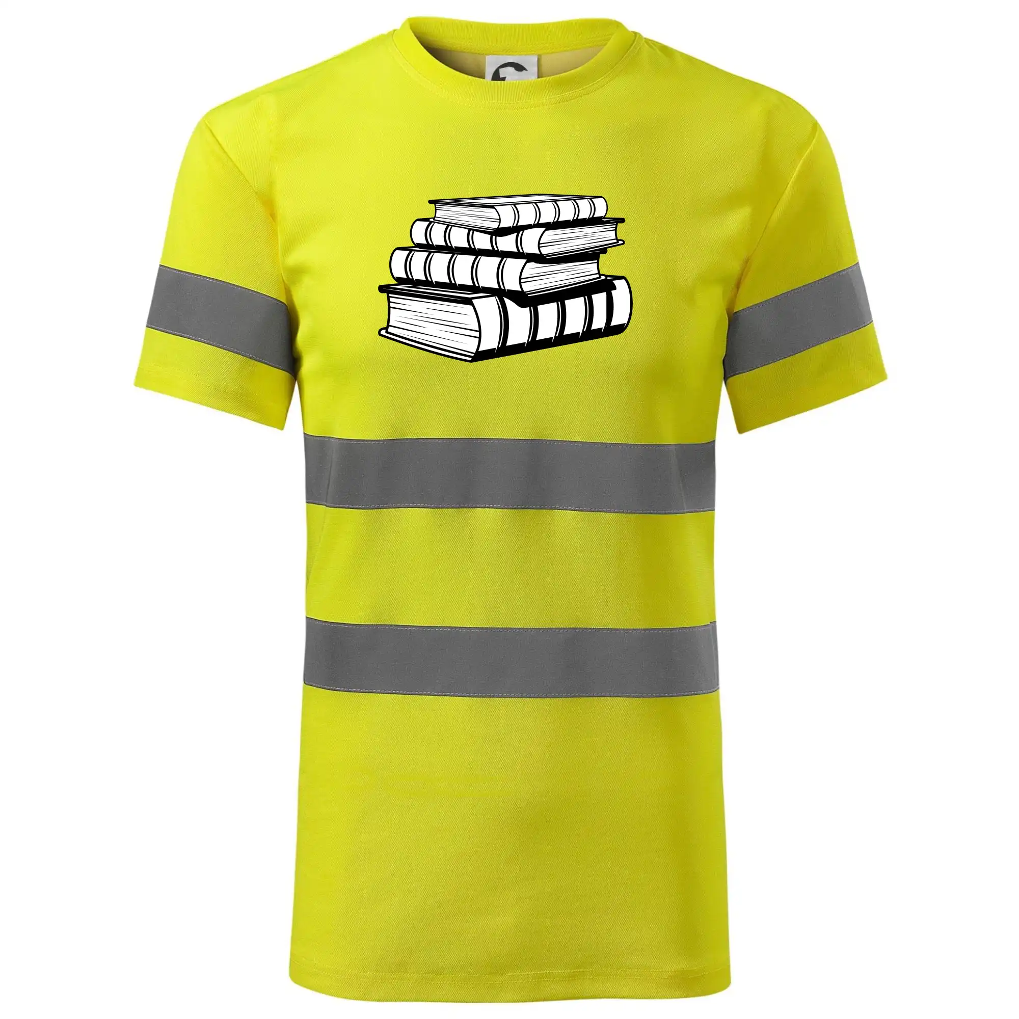 Knihy černobílé na sobě