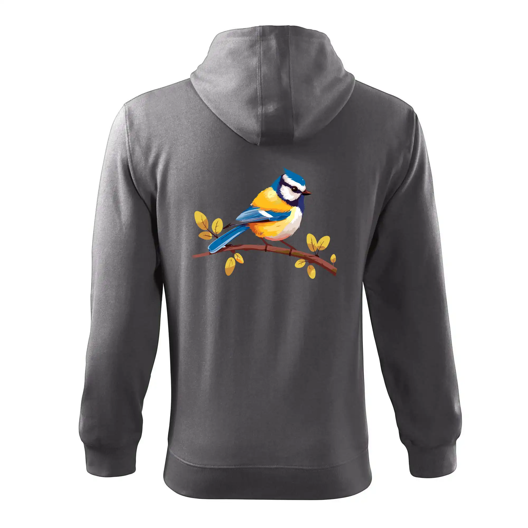 Sýkorka modřinka kreslená