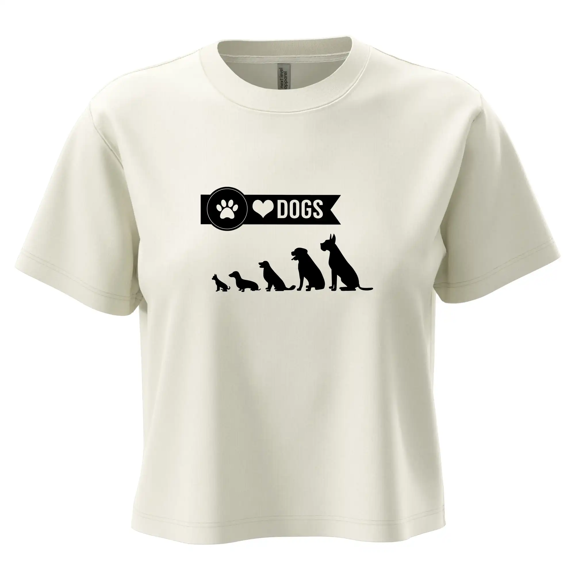 I love dogs - tlapka
