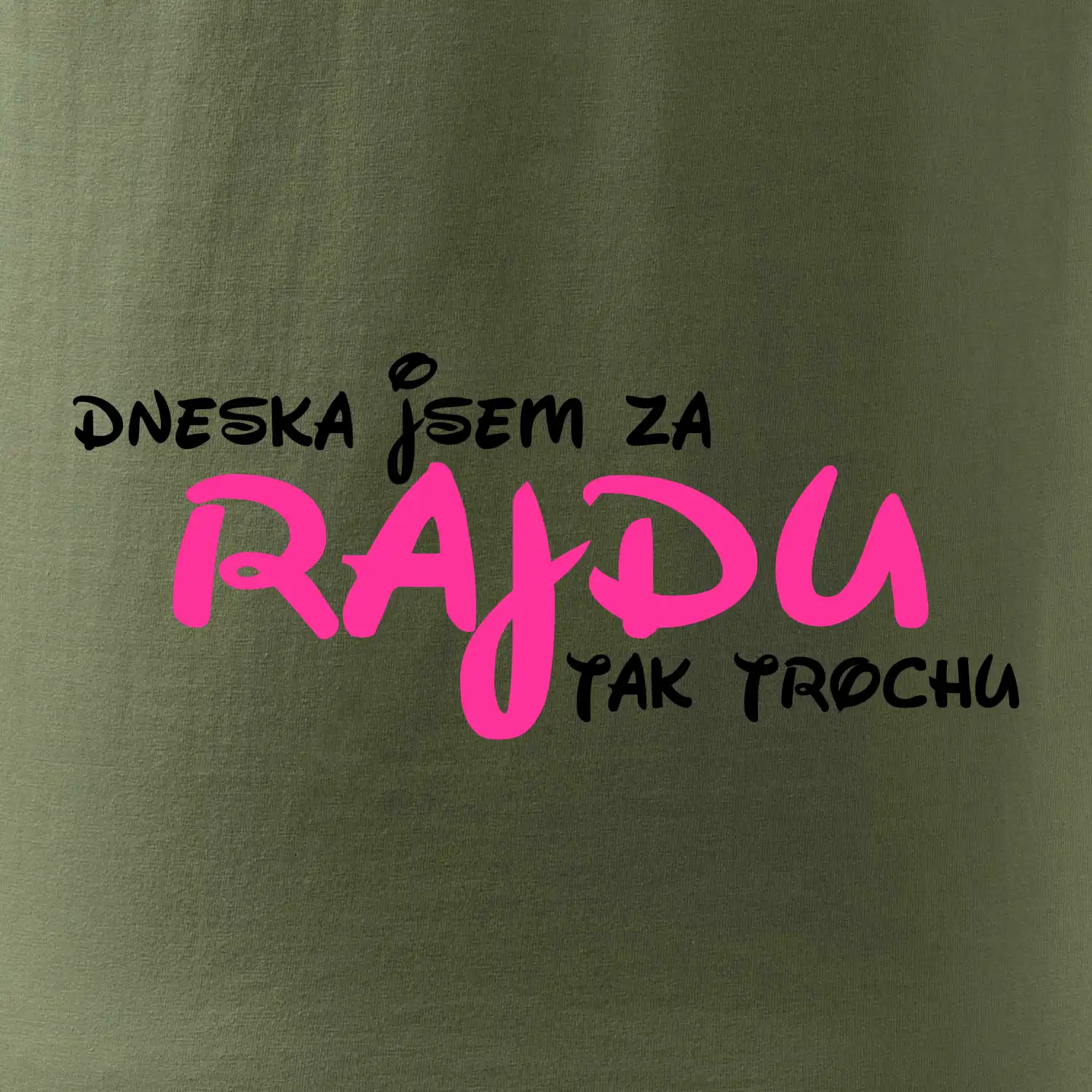 Dneska za rajdu, tak trochu - psací
