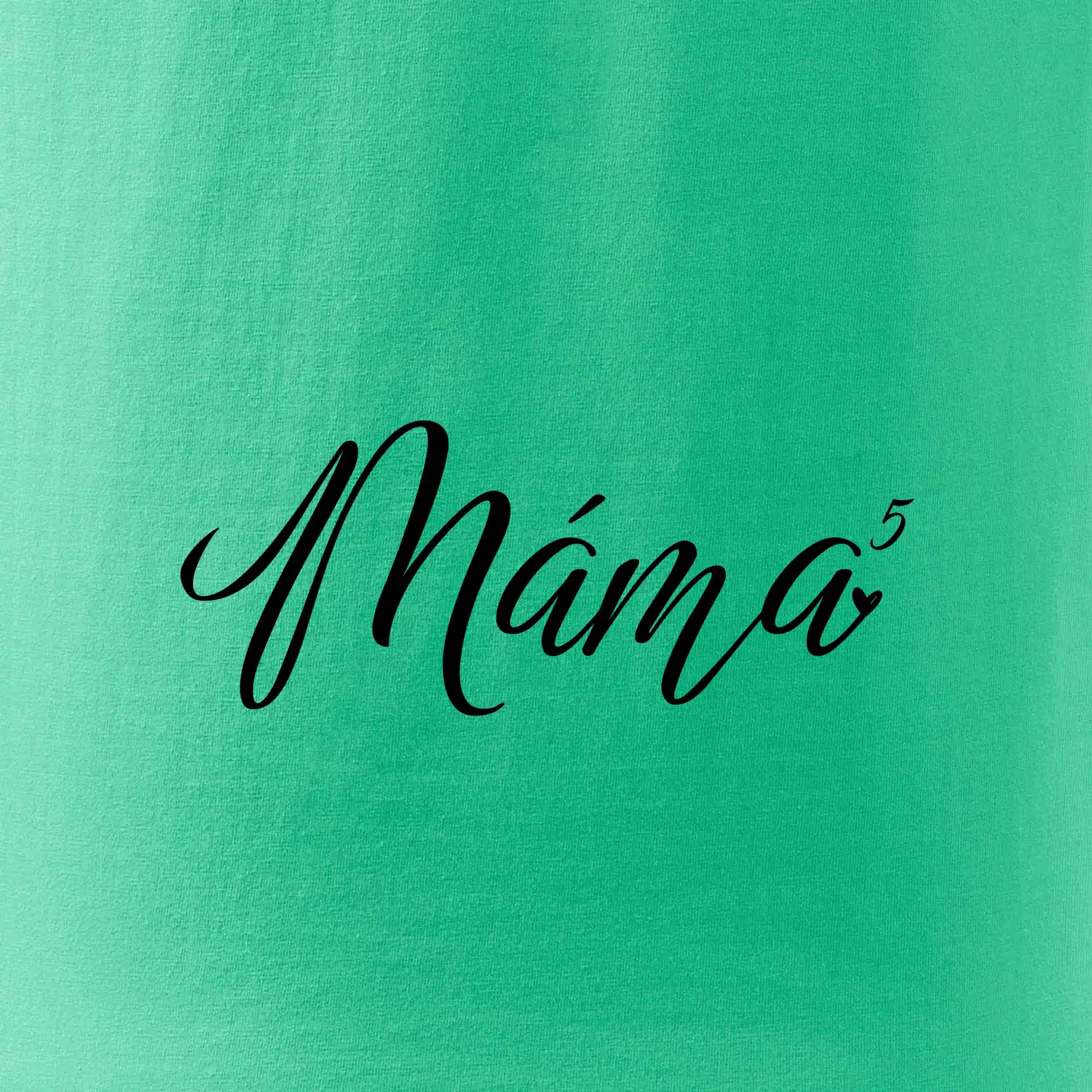 Psací maminka pátá mocnina - pět dětí