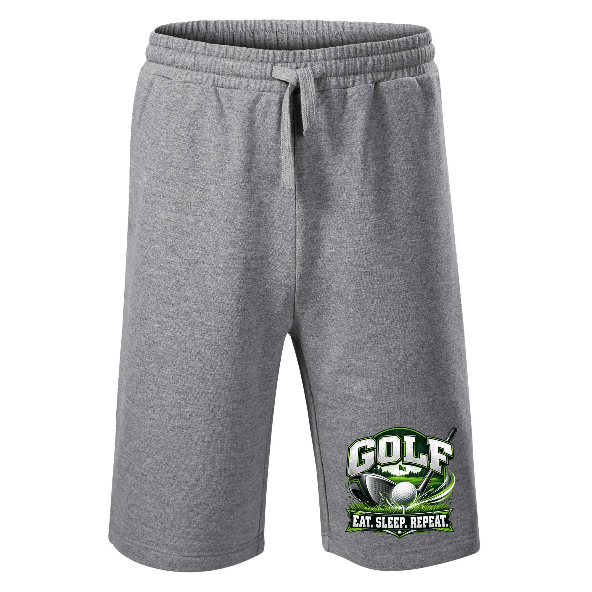Golfová hůl s míčkem eat sleep repeat
