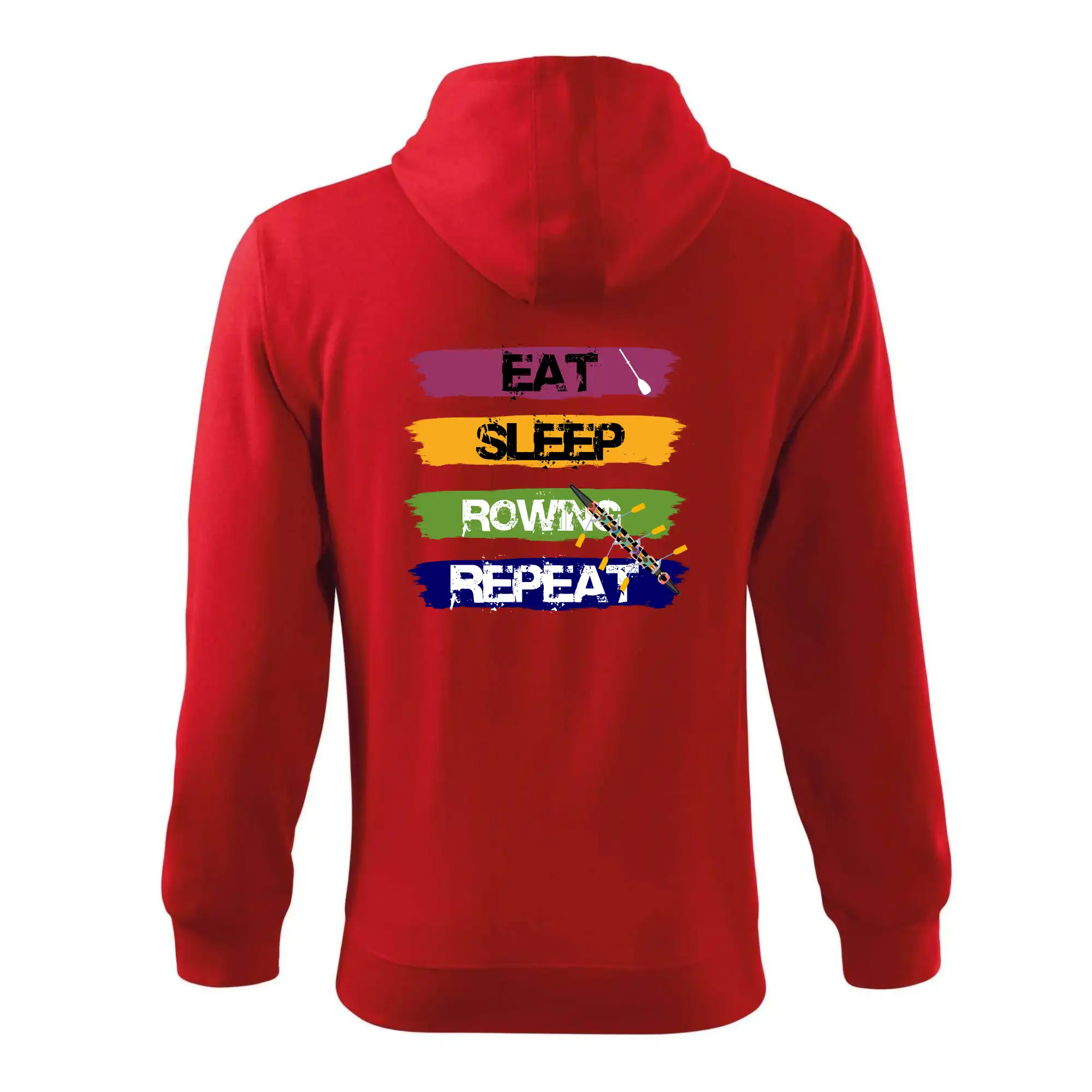 Eat sleep rowing repeat barevné