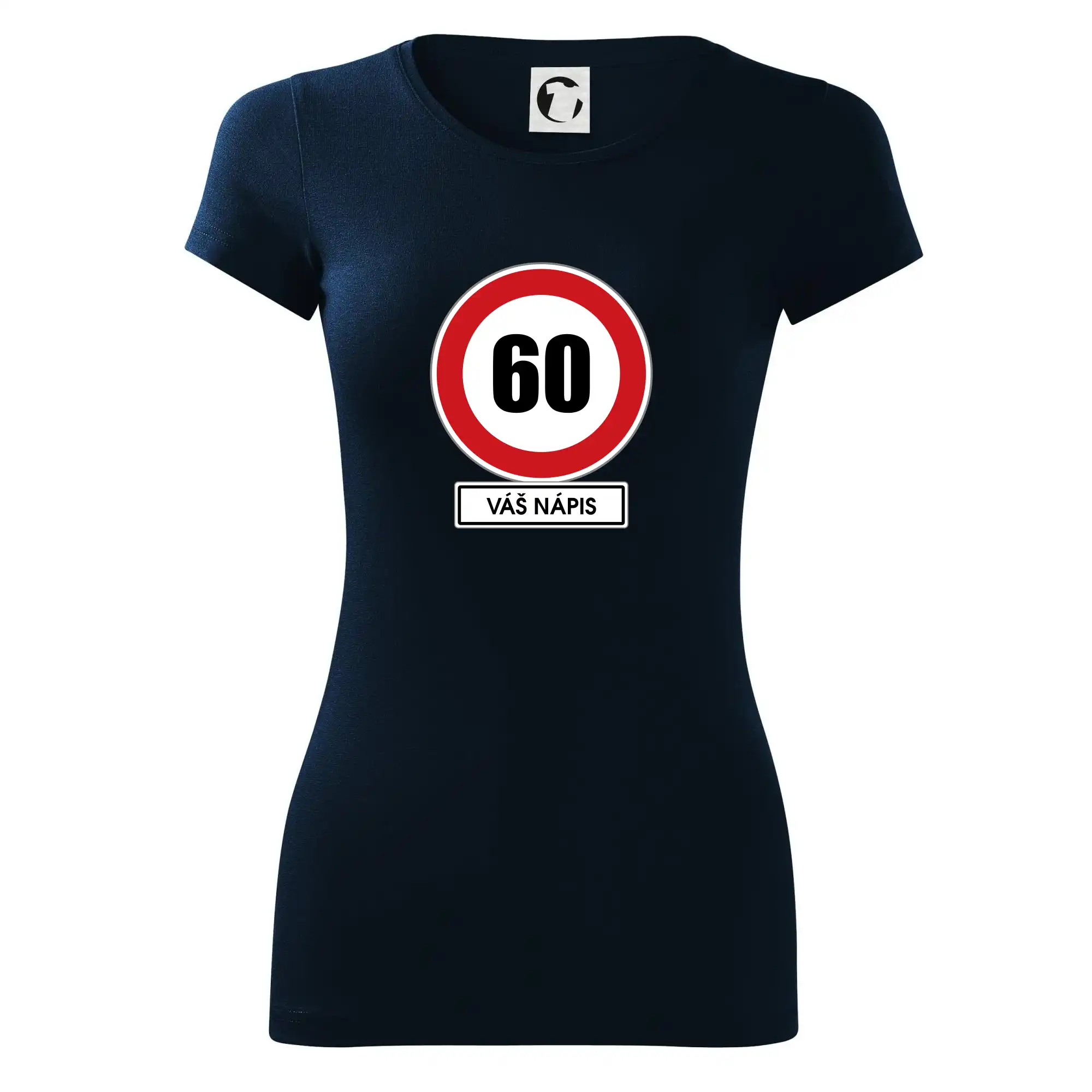 Dopravní značka - rychlost 60 - váš nápis