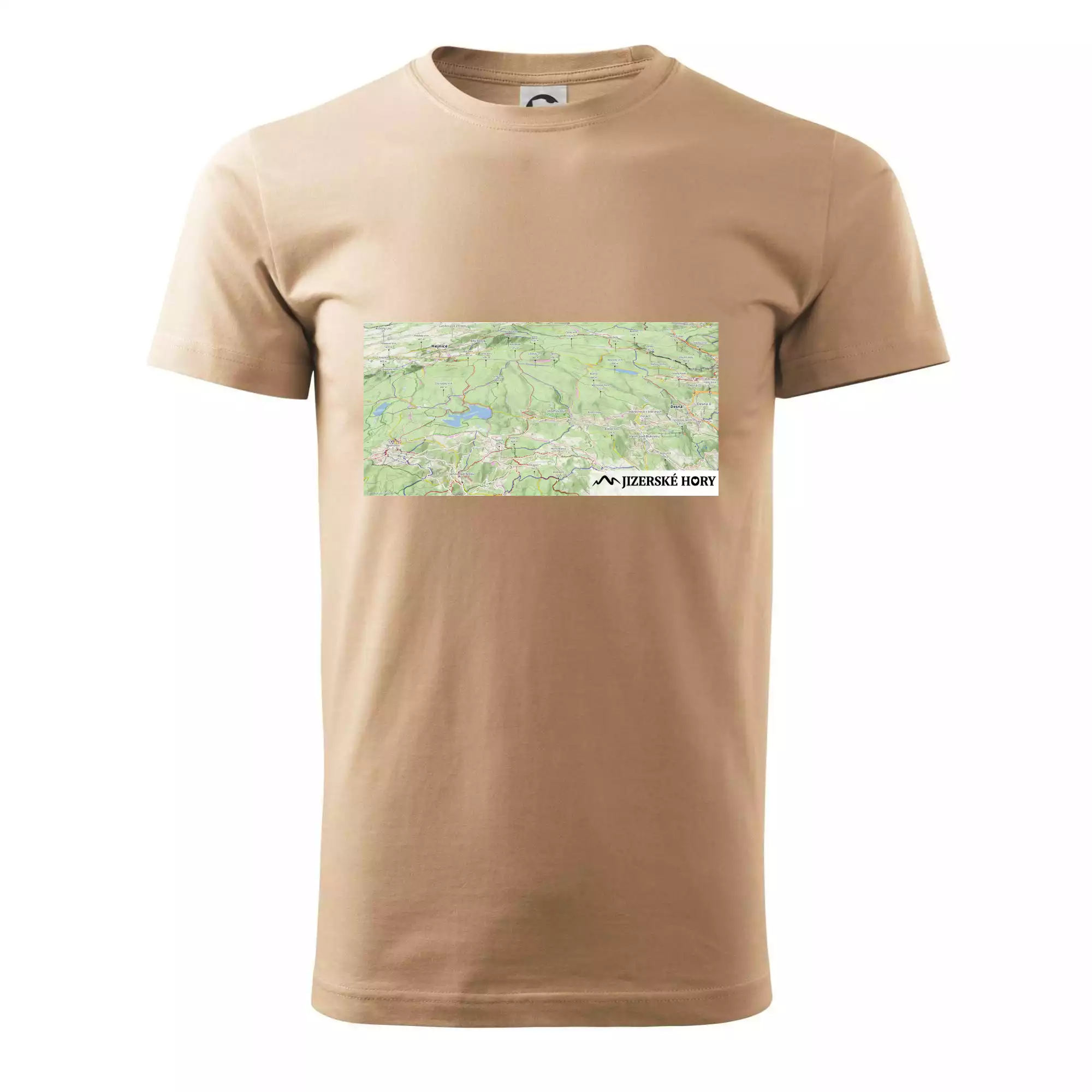 Jizerské hory mapa