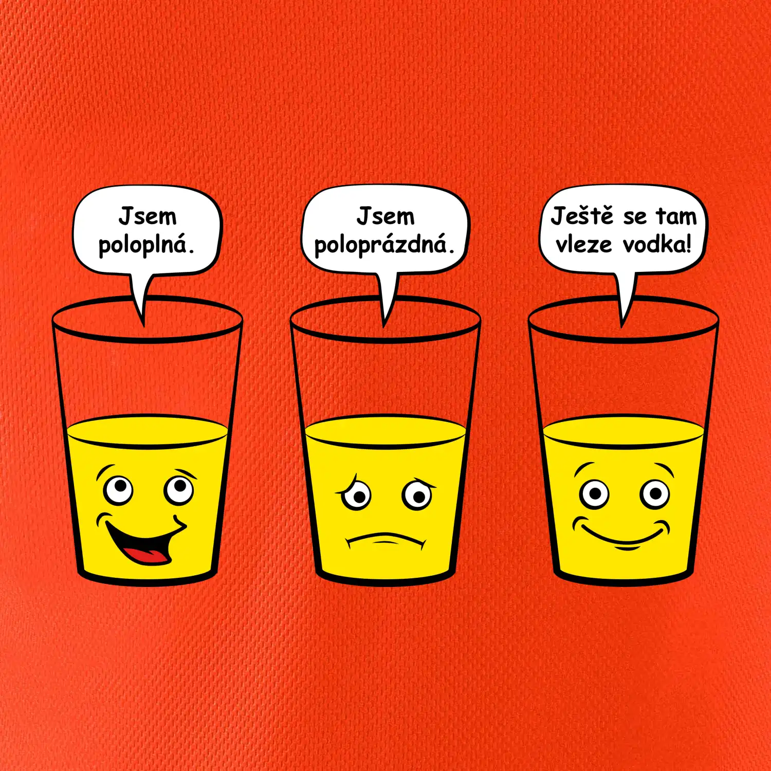 Skleničky - vodka (Hana-creative)