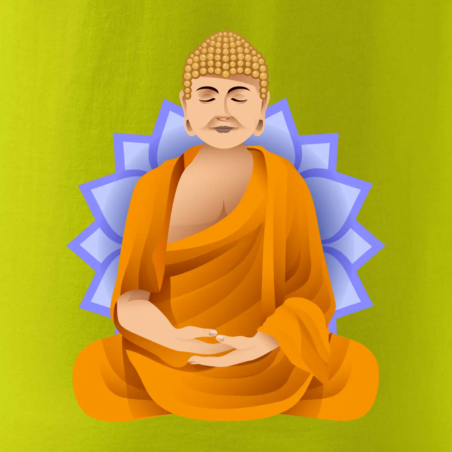 Budha barevný