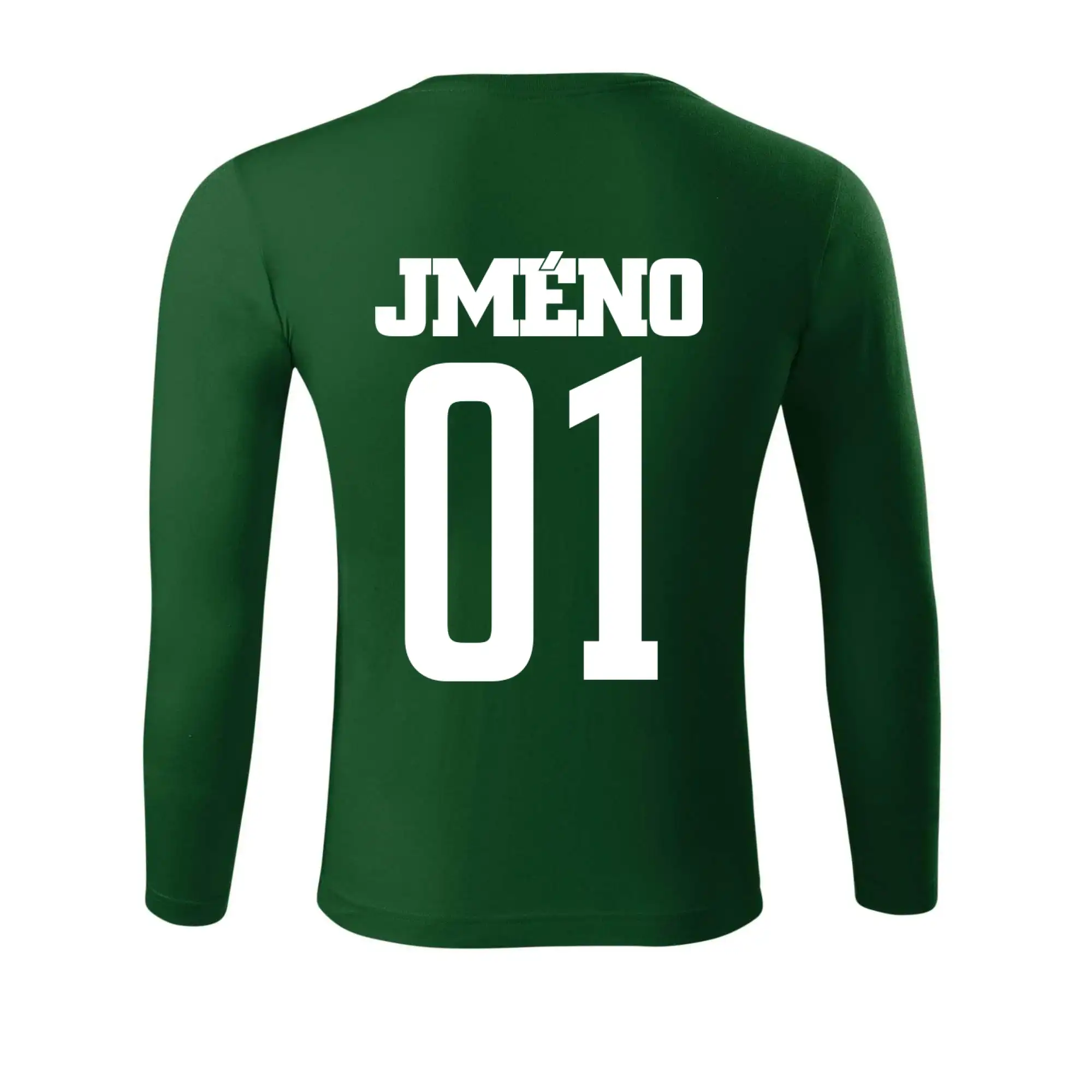 Fotbalový dres - vlastní jméno a číslo