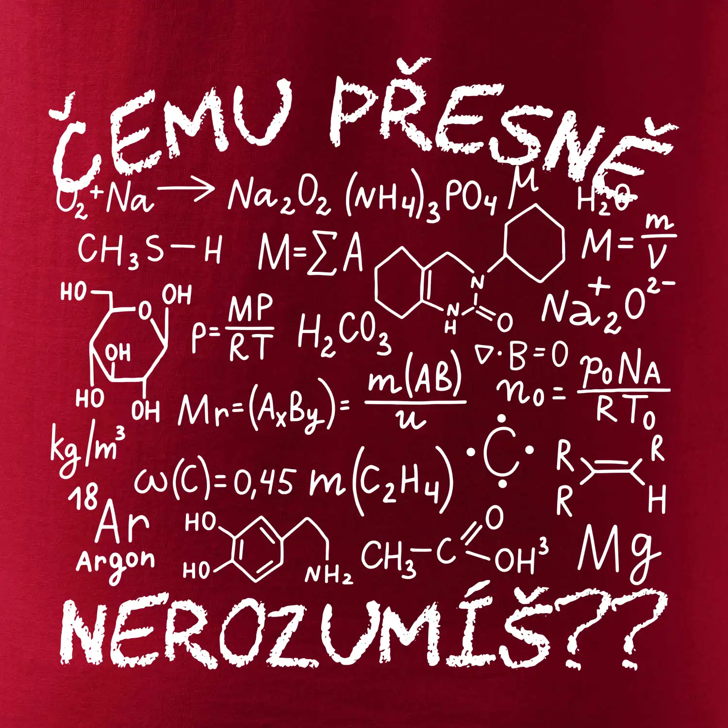 Chemie - Čemu přesně nerozumíš?