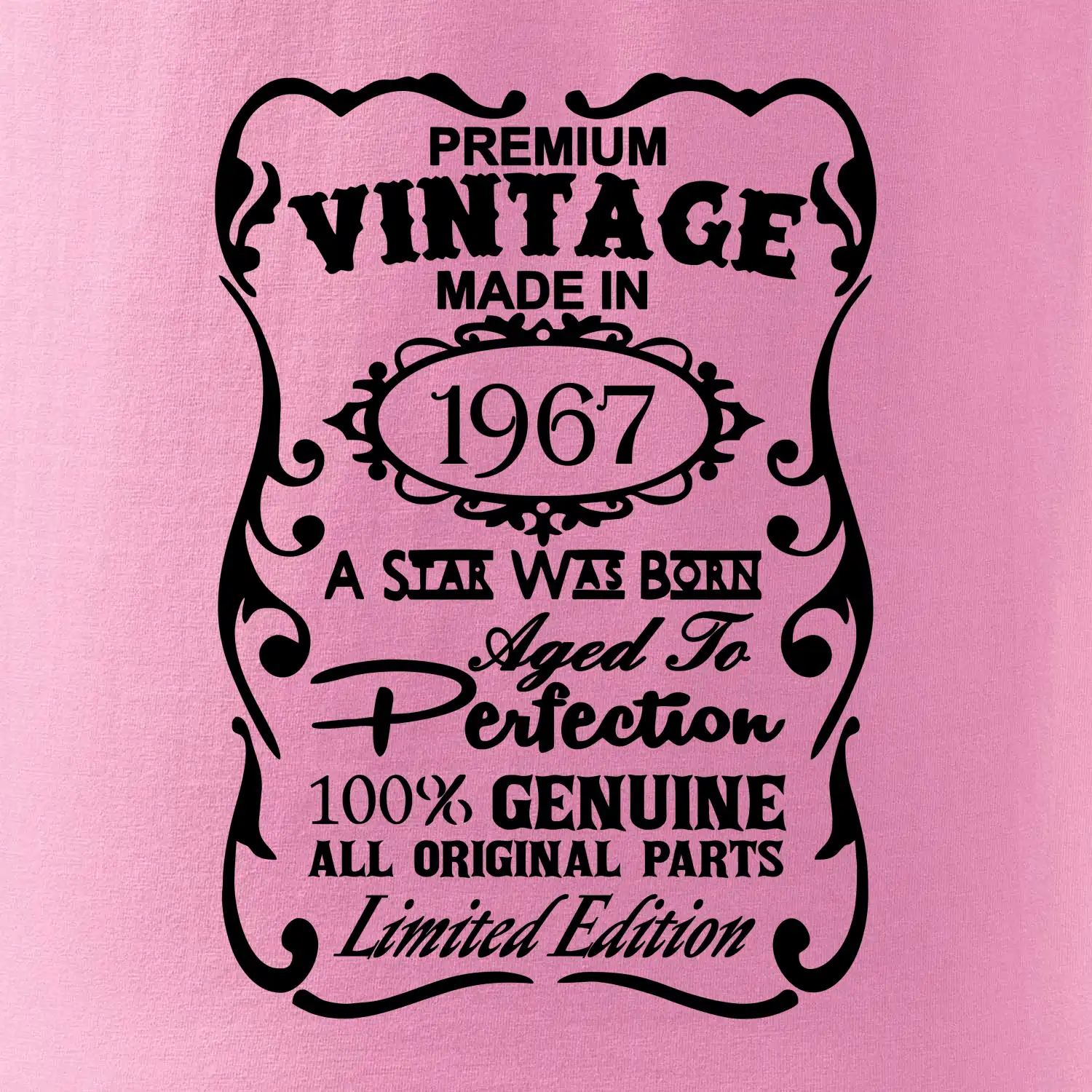 Vintage Etiketa - 1967