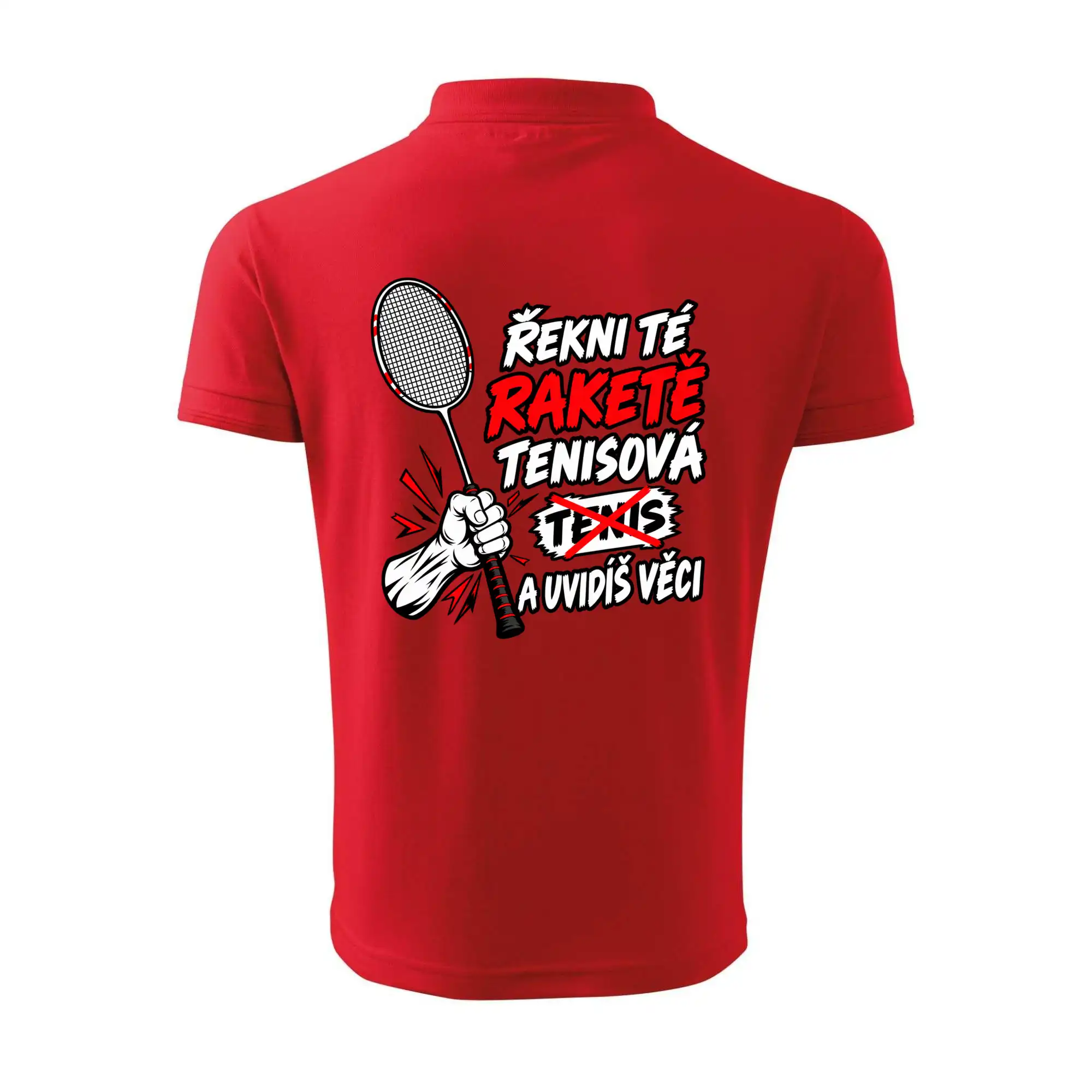 Badmintonová raketa není tenisová