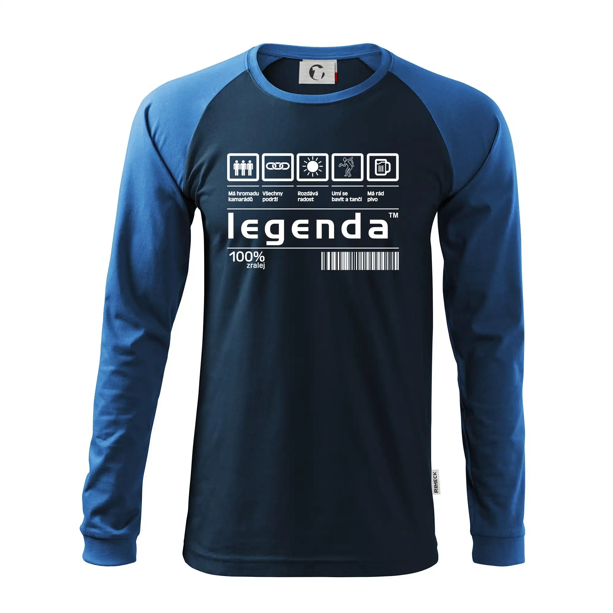 Čárový kód - Legenda