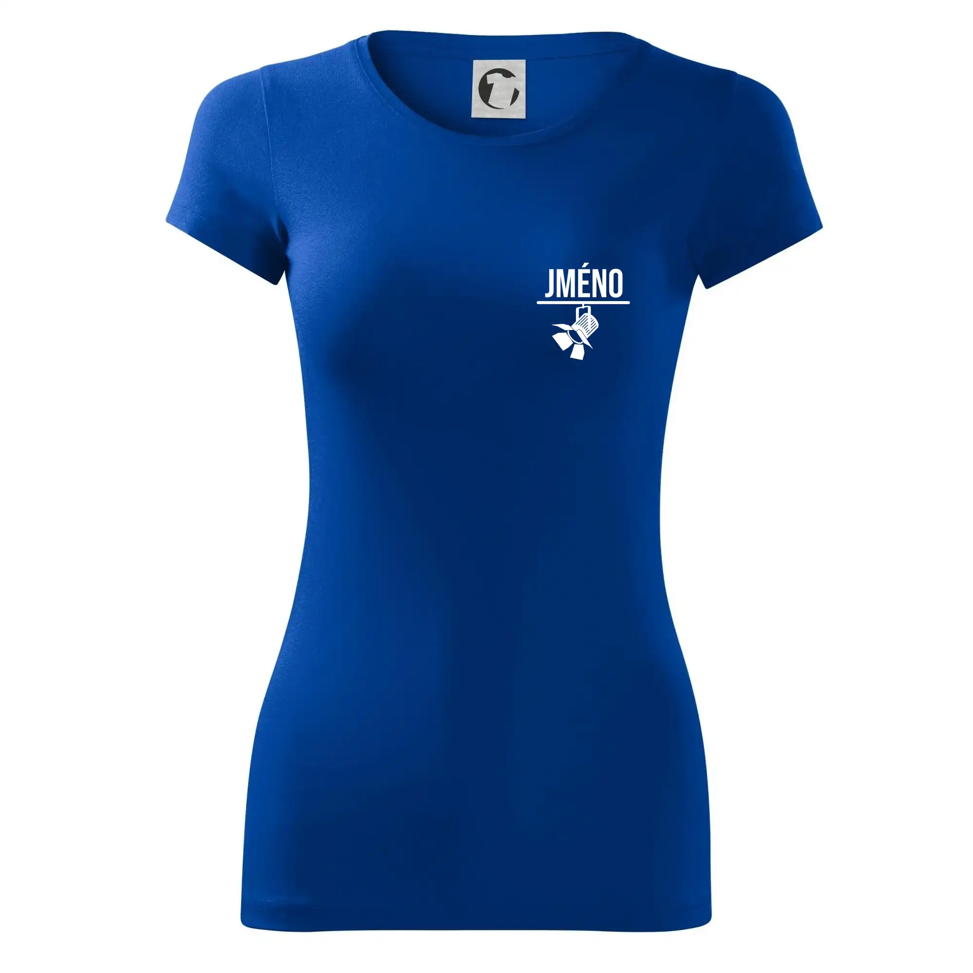 Jméno a nápis na zádech - stage crew