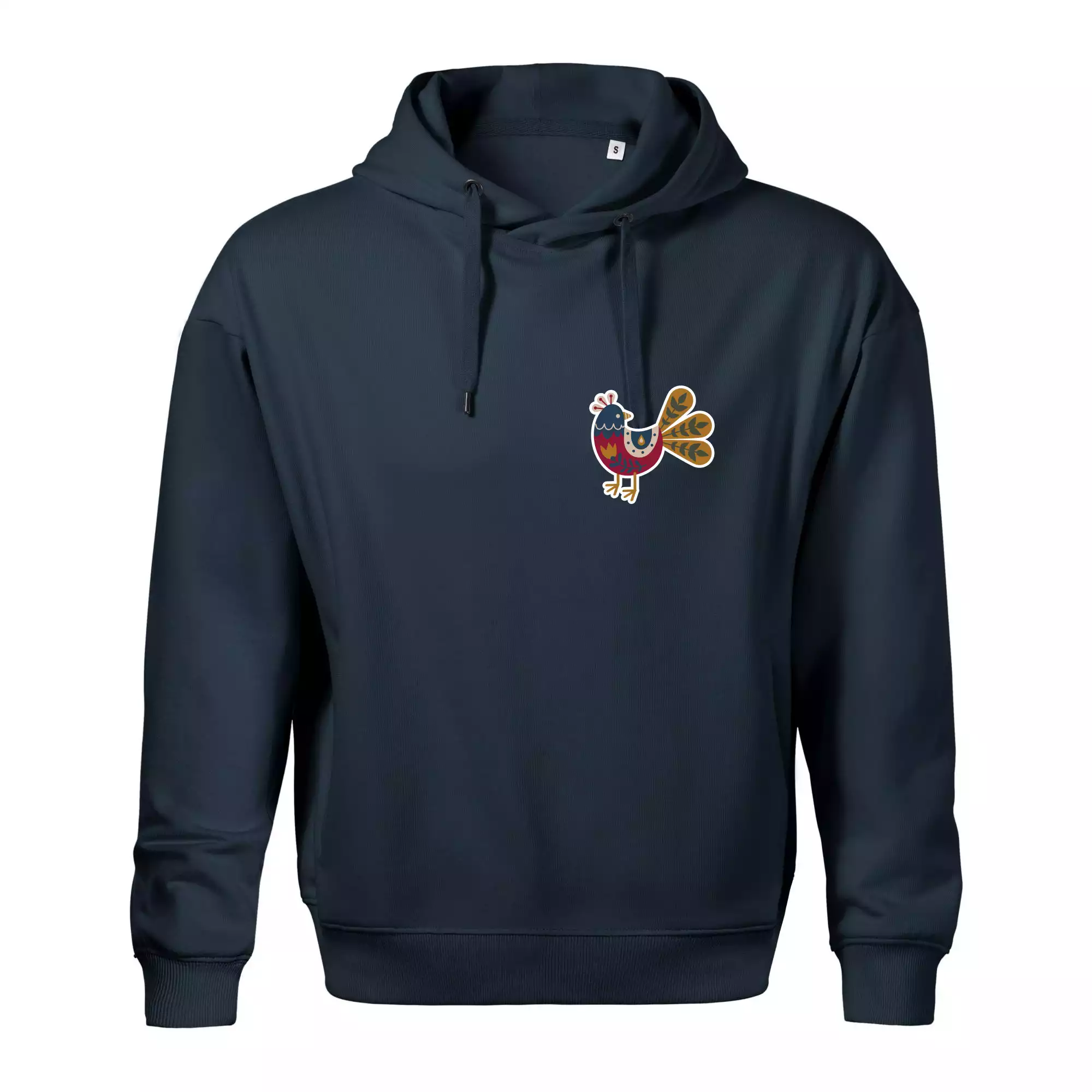 Folklor na prsu slepice