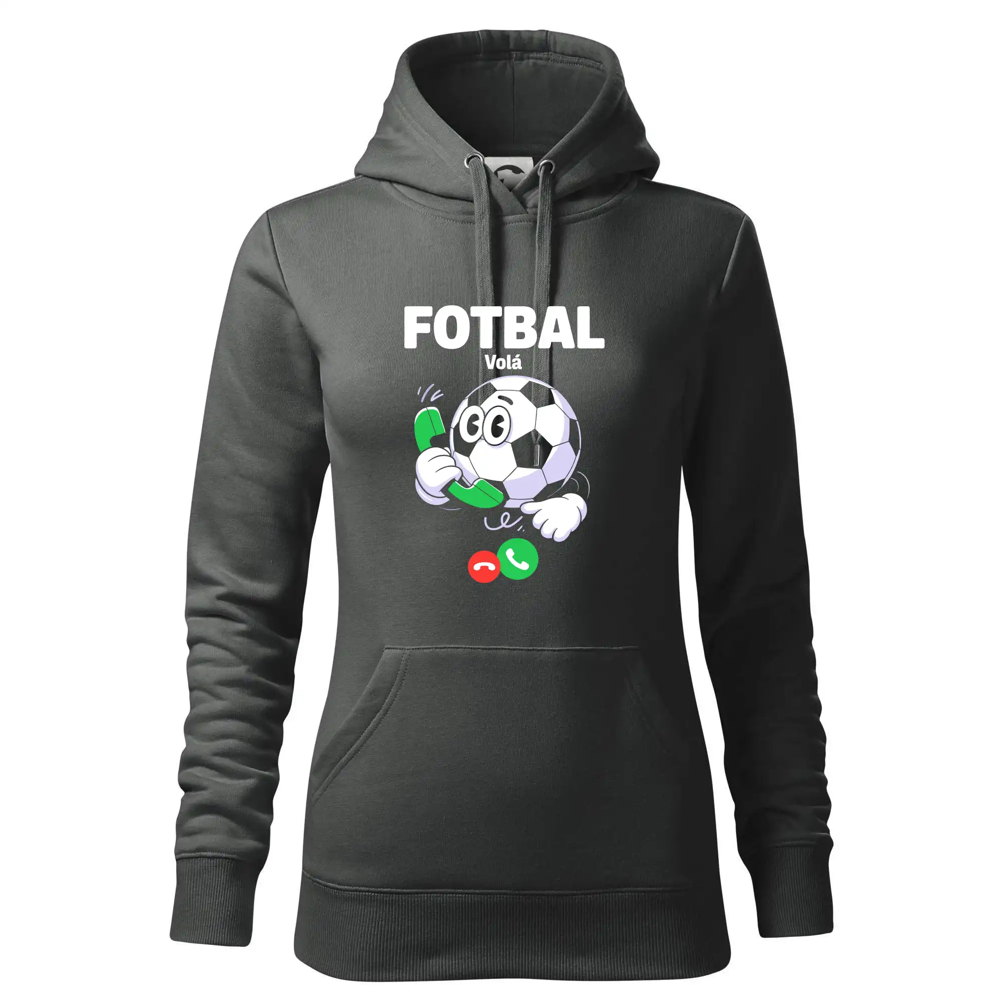 Karikatura fotbal volá