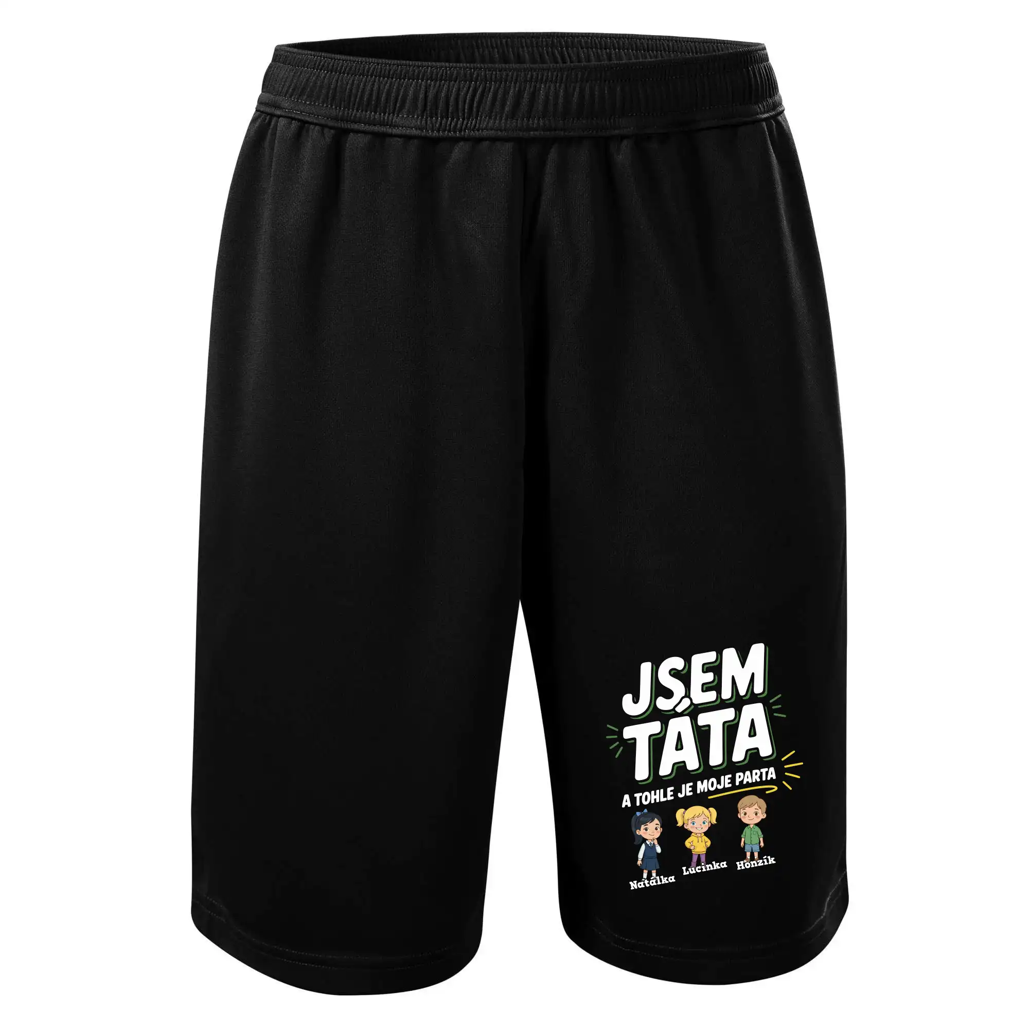 Jsem táta a tohle je moje parta  (obrázky a jména dětí)