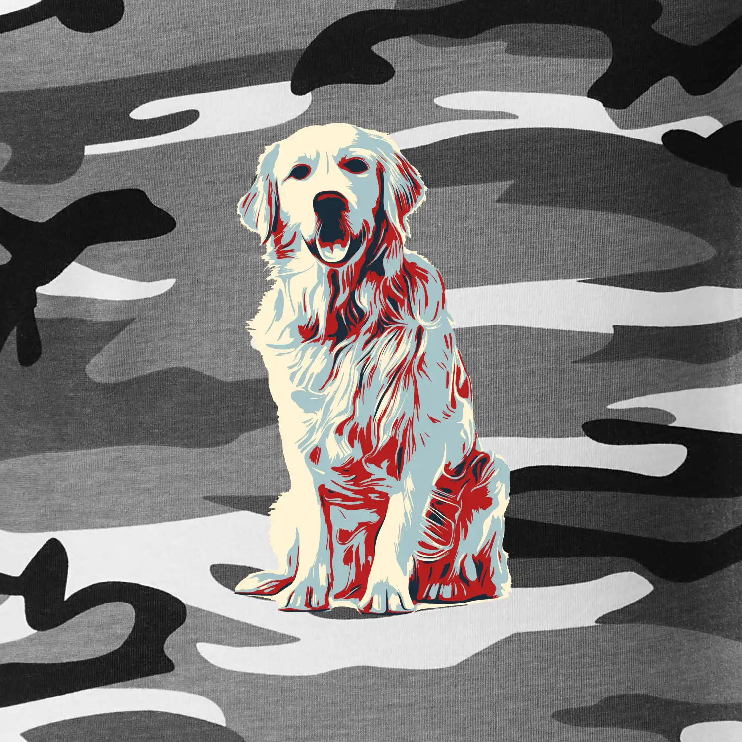 Zlatý retriever vintage