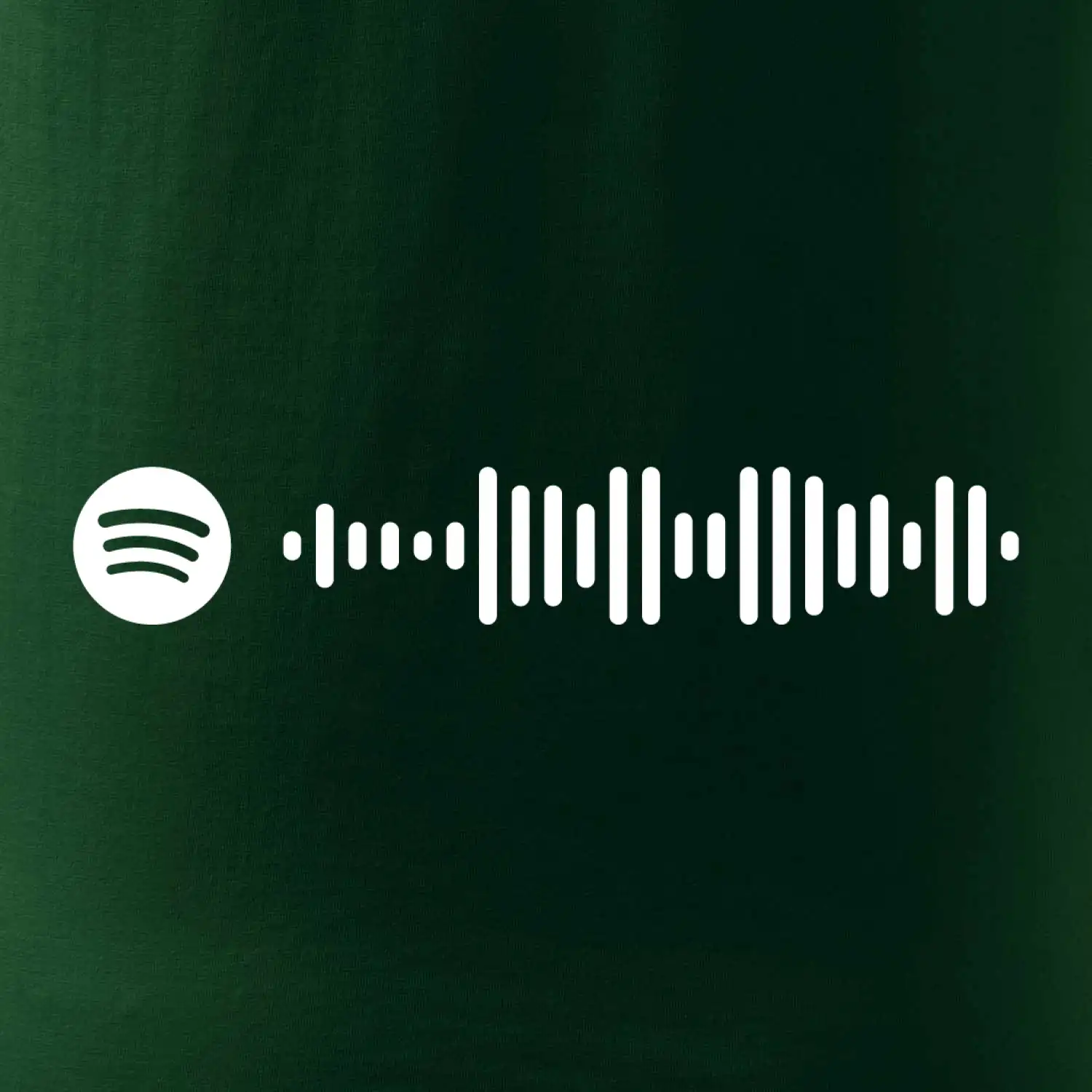 Spotify kód na prsu