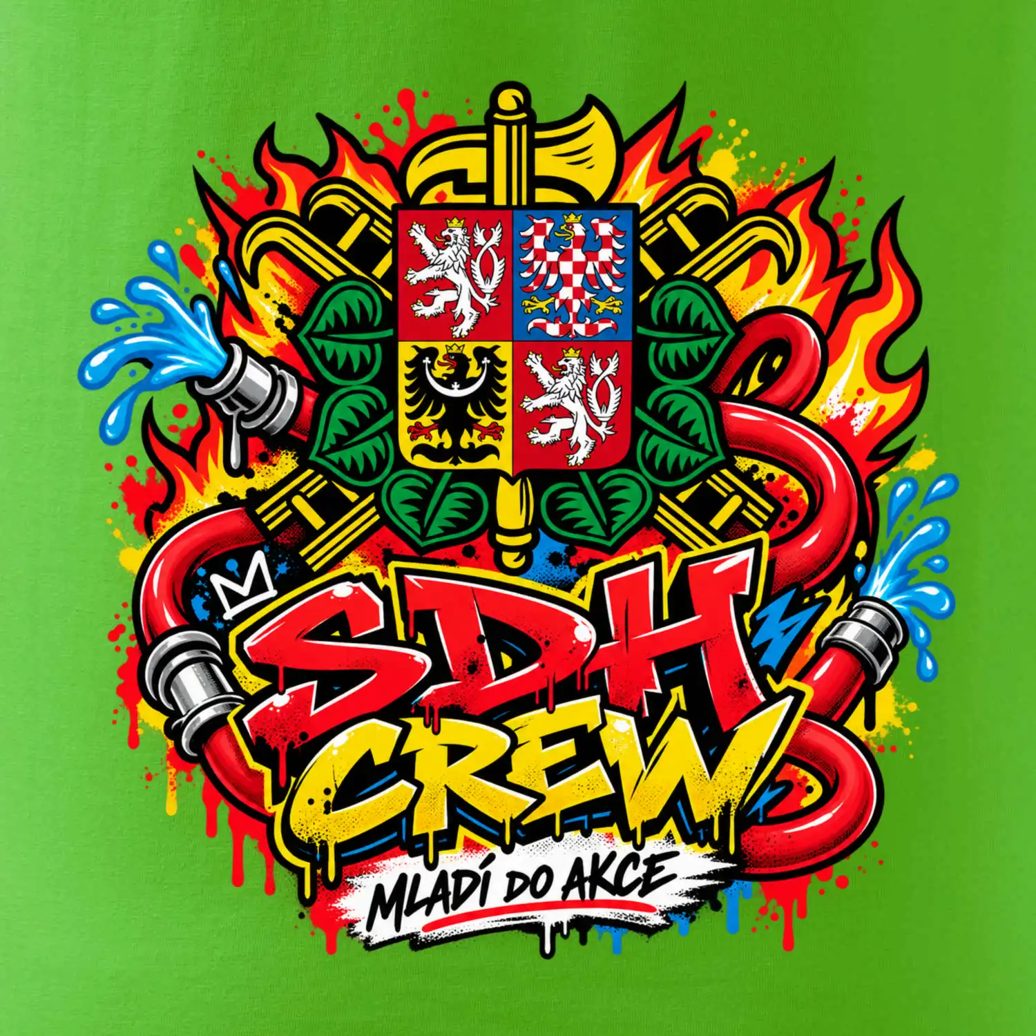 SDH crew mladí hasiči do akce