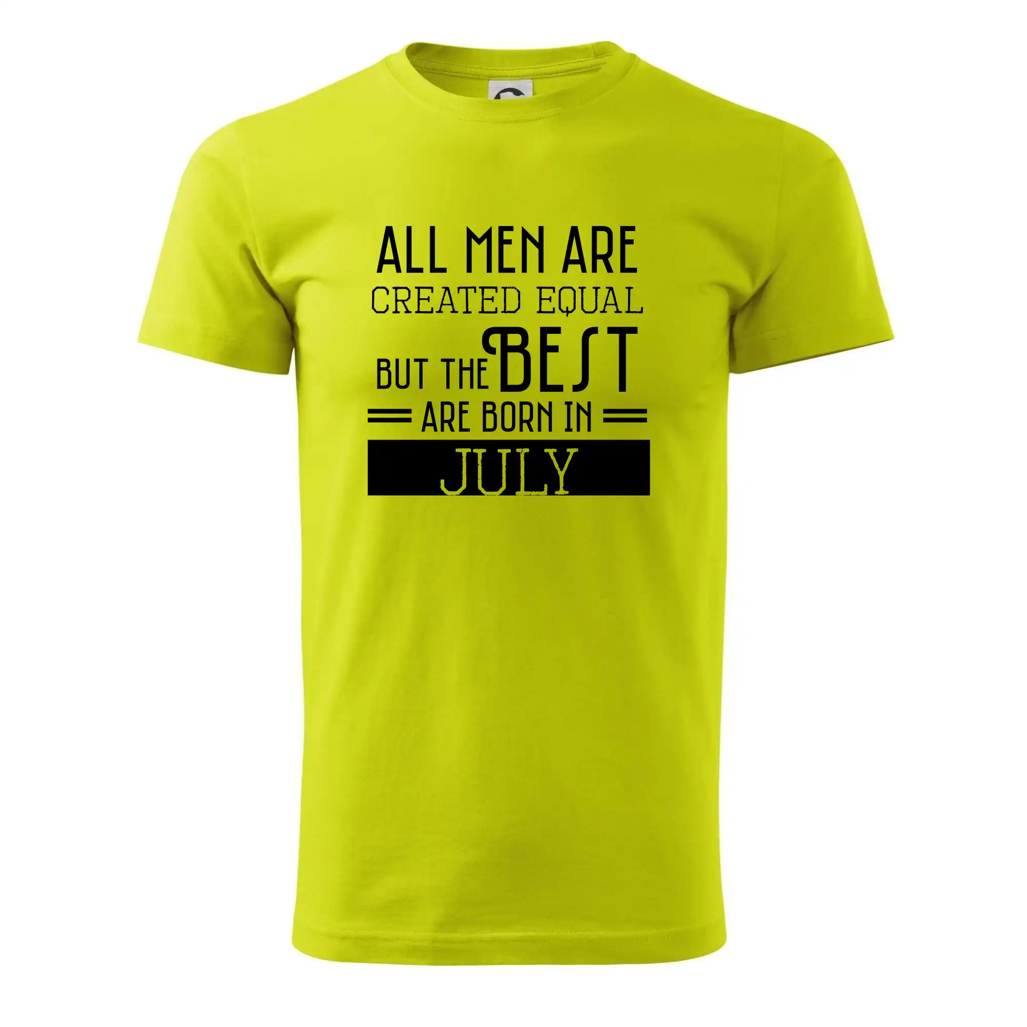 All men are created equal july