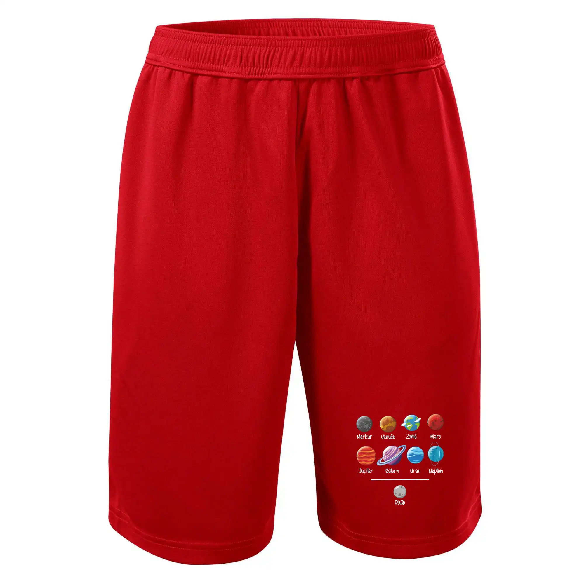 Planety vedle sebe plus pluto