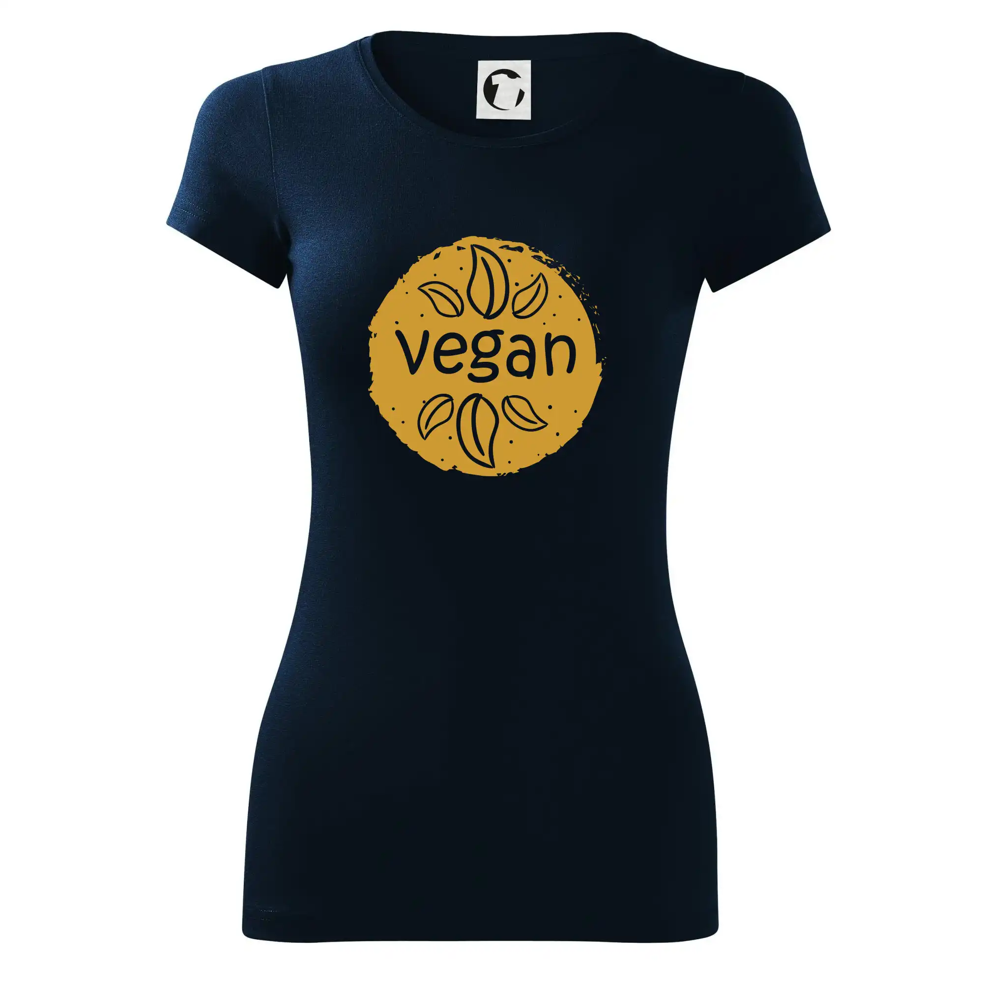 Vegan hnědá kruh
