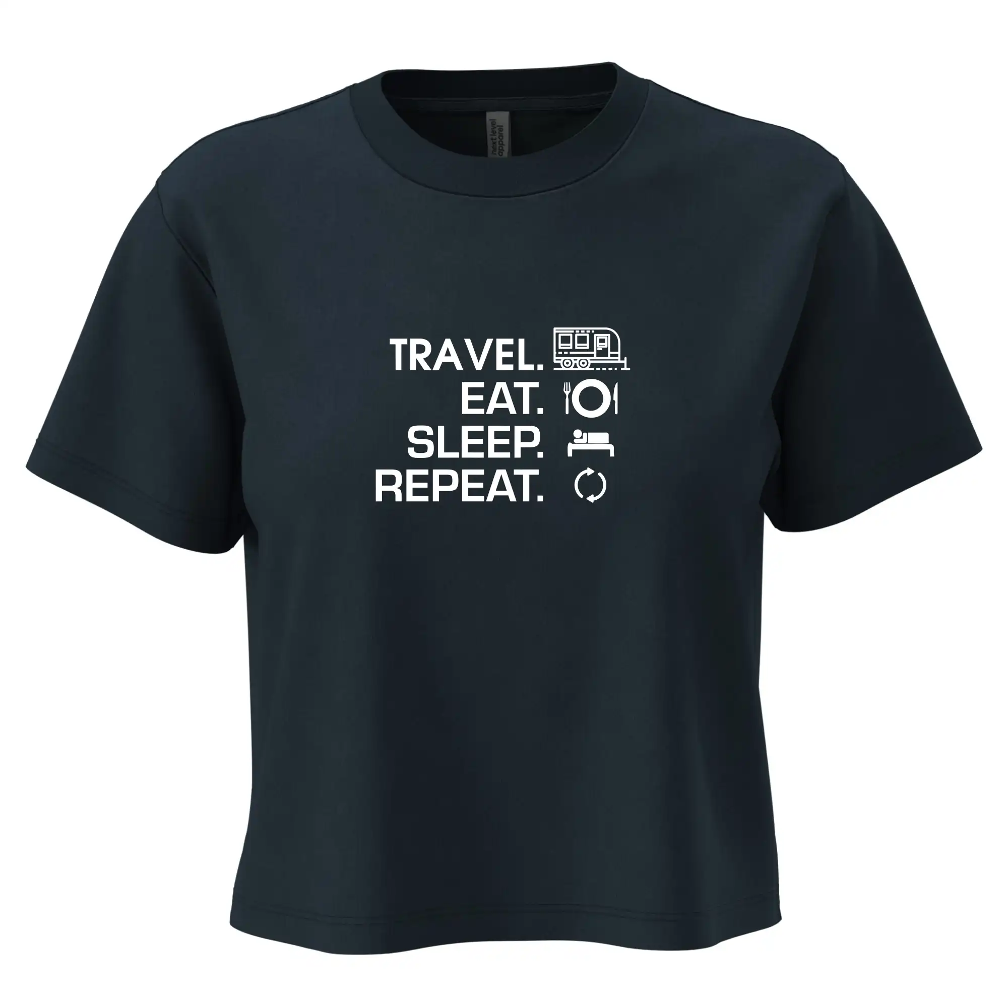 Eat sleep travel - Velký  přívěs