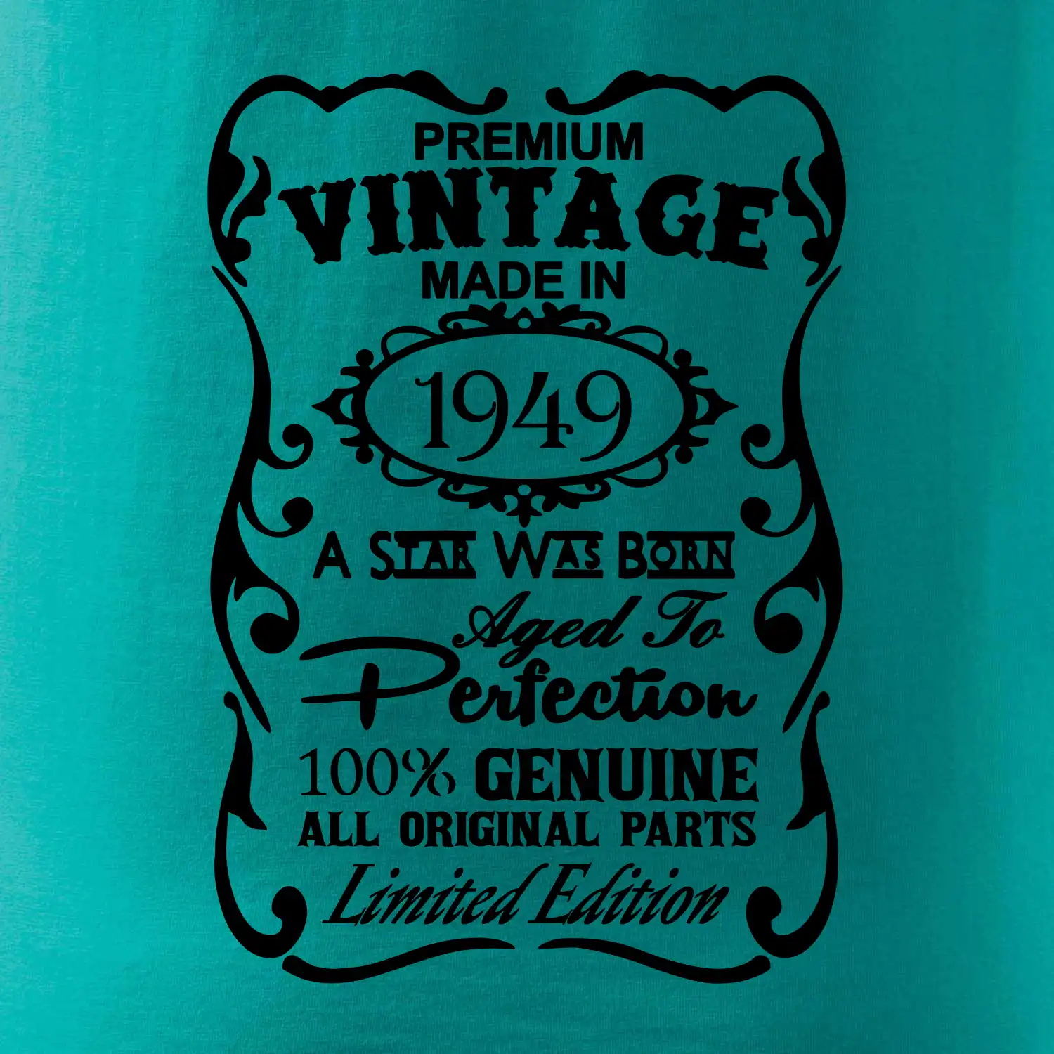 Vintage Etiketa - 1949