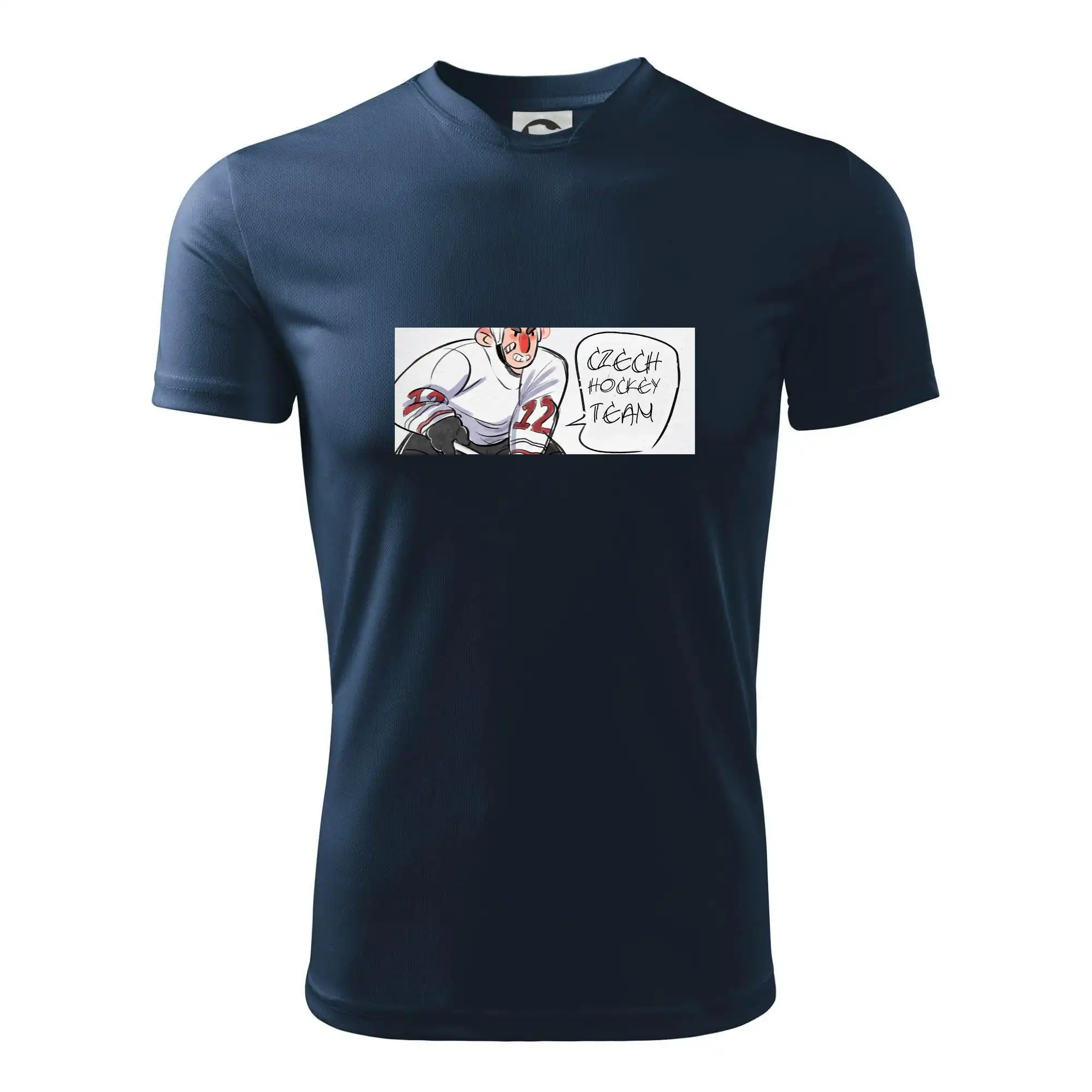 Czech hockey team animovaná postava