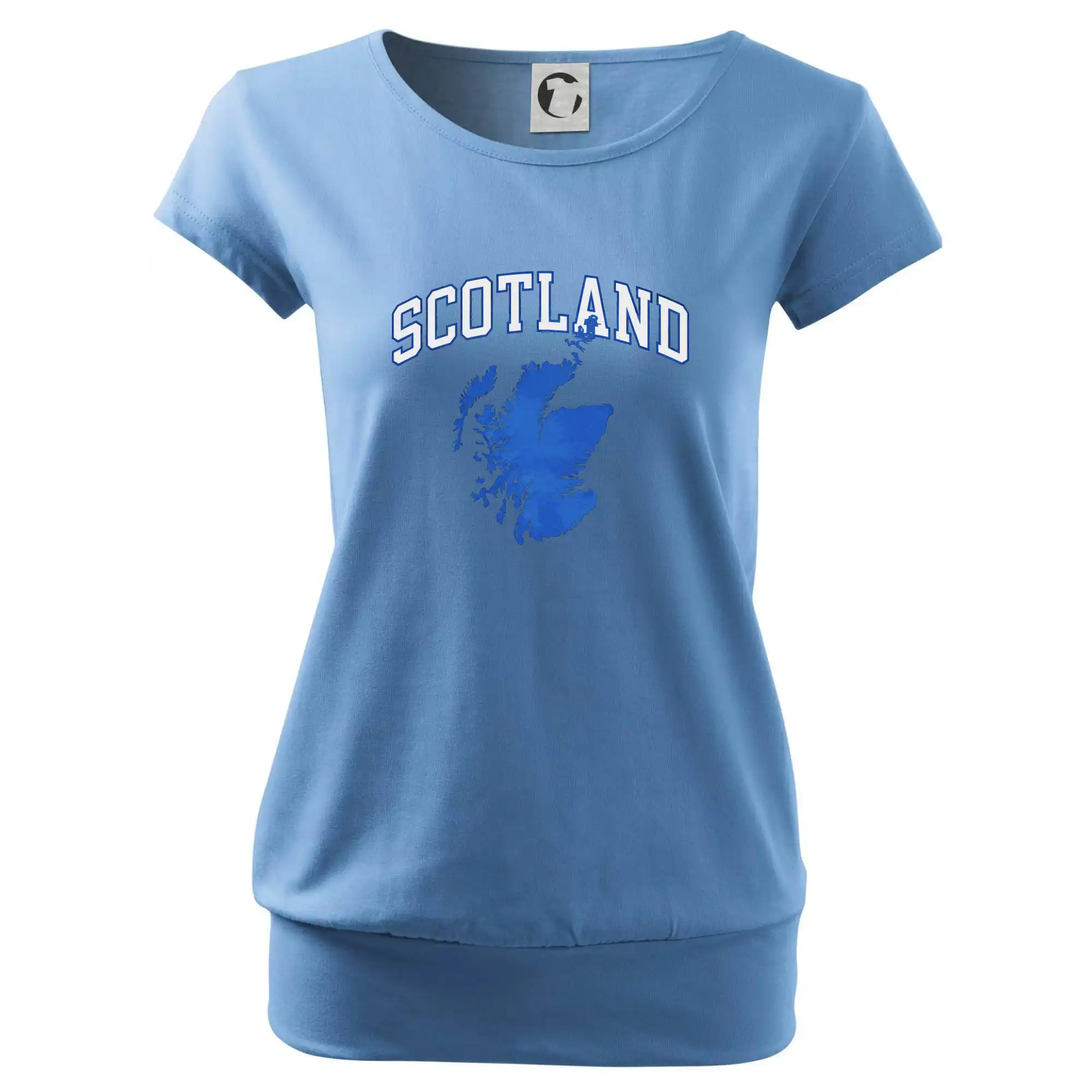 Scotland nápis s mapou