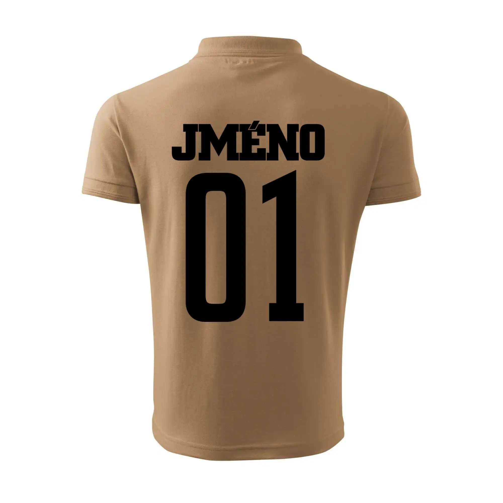Fotbalový dres - vlastní jméno a číslo