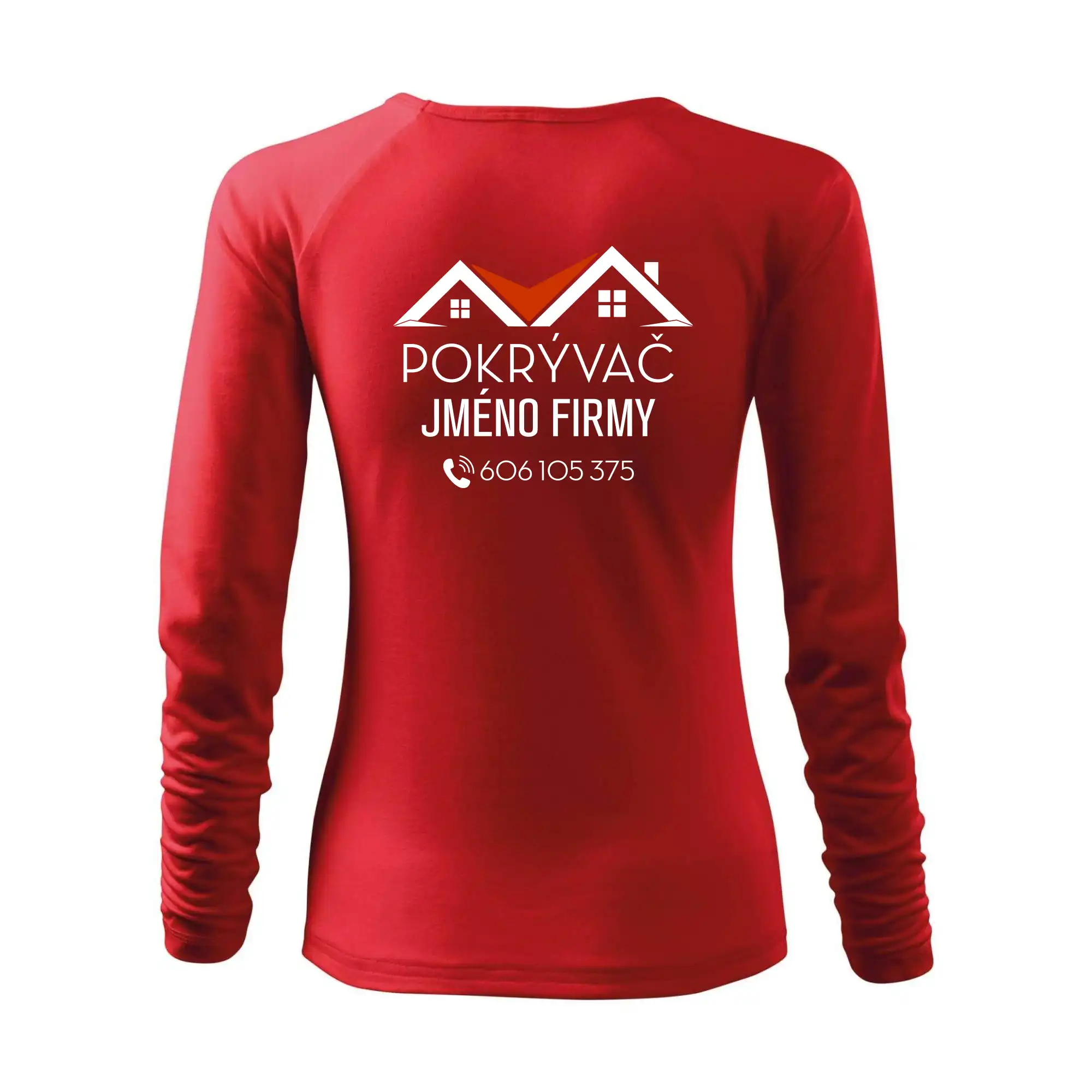 Tričko pro pokrývače - Dvě střechy