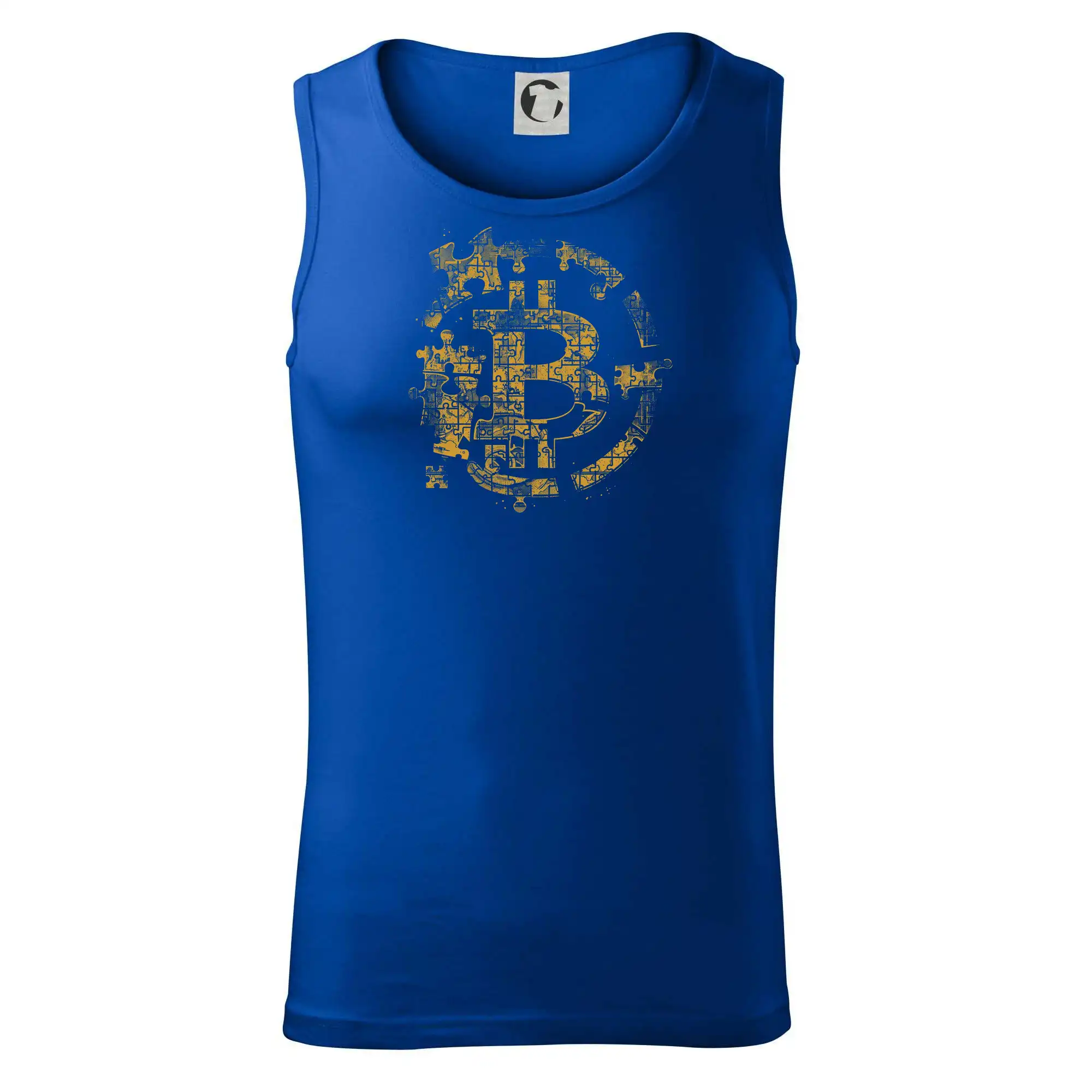 Logo bitcoin puzzle
