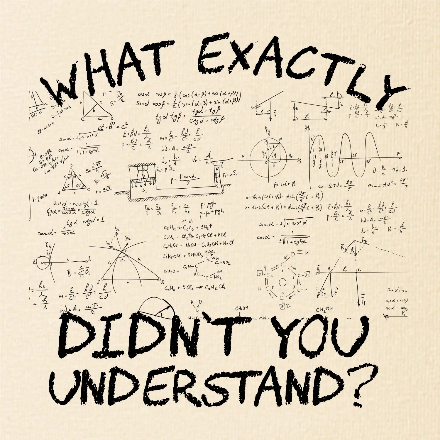What exactly didnt you understand - physics