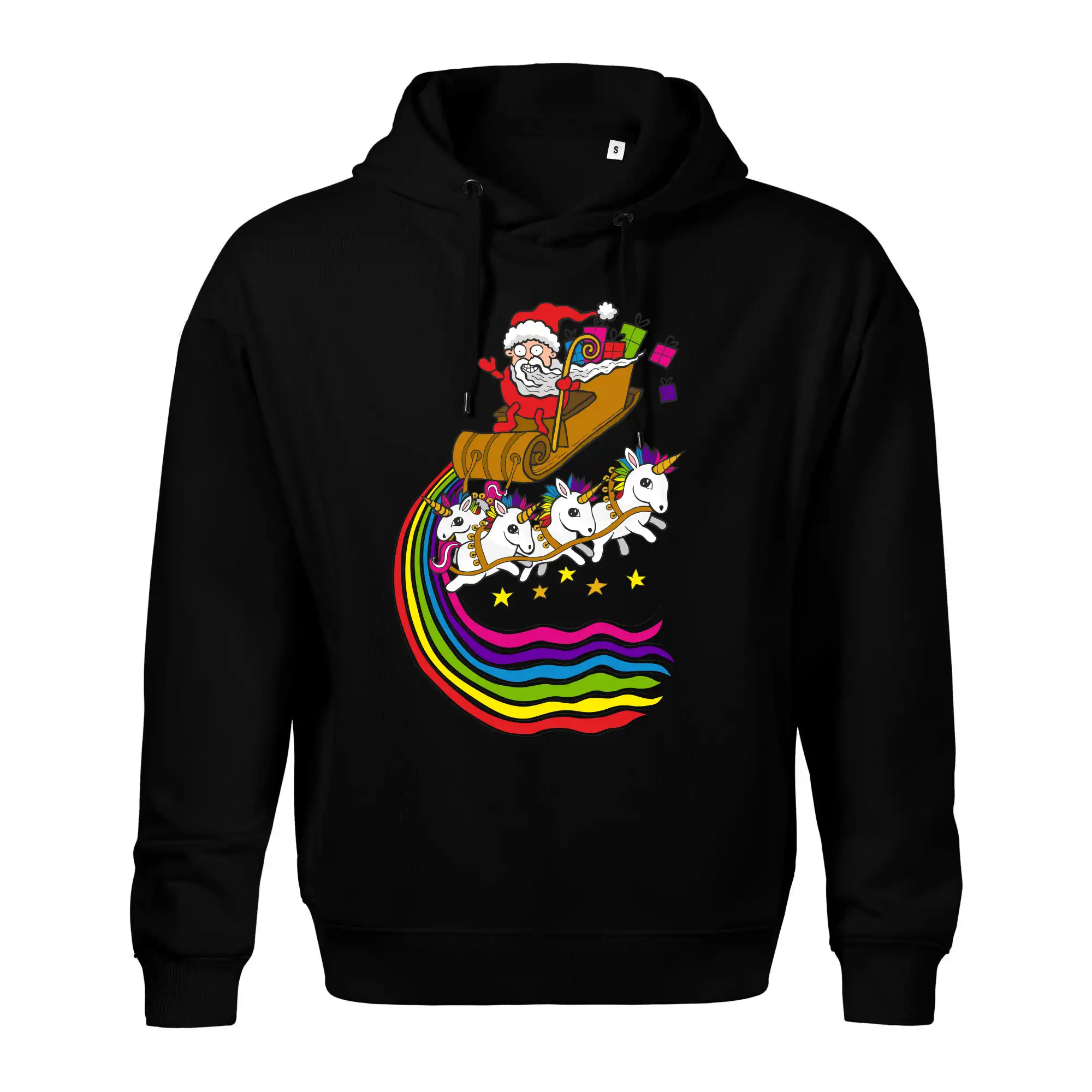 Santa a jednorožci (Pecka design)