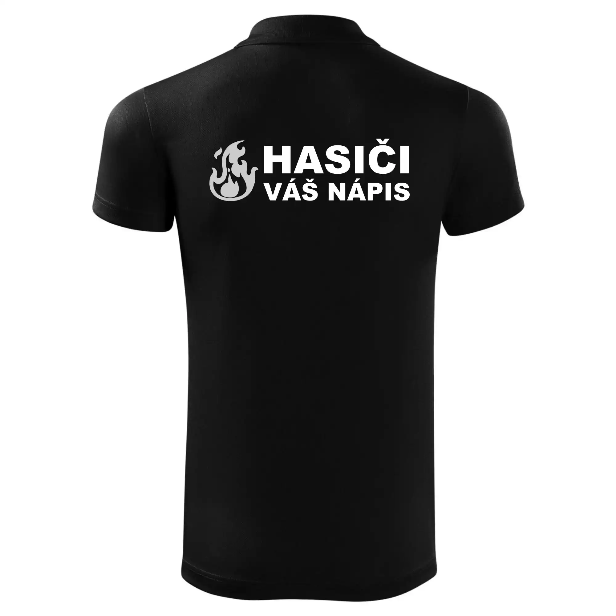 Hasiči REFLEXNÍ (oheň, Firesport, název sboru - vlastní nápis)