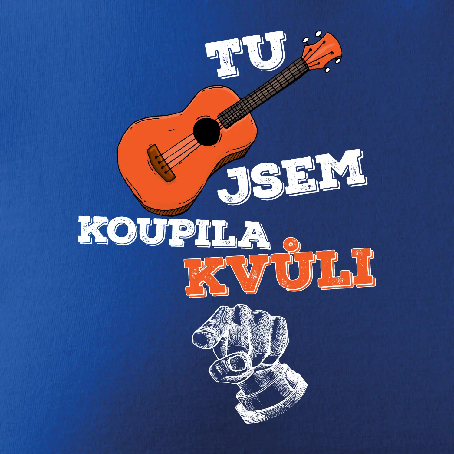 Tu kytaru jsem koupila kvůli tobě