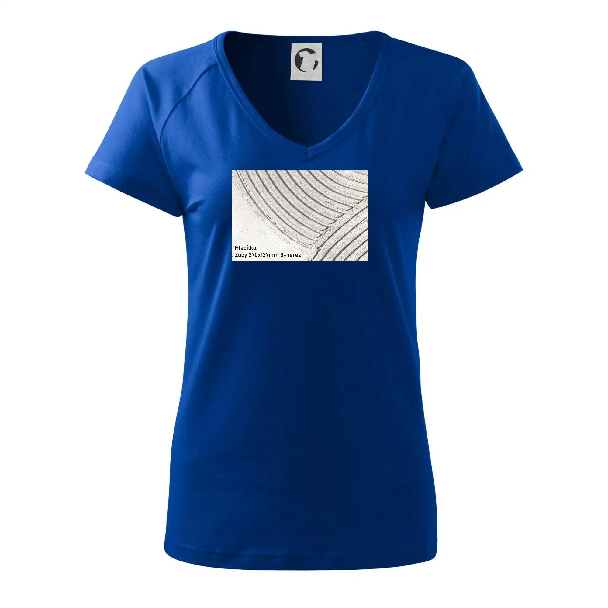 Hladítko zuby 270x127mm 8 nerez