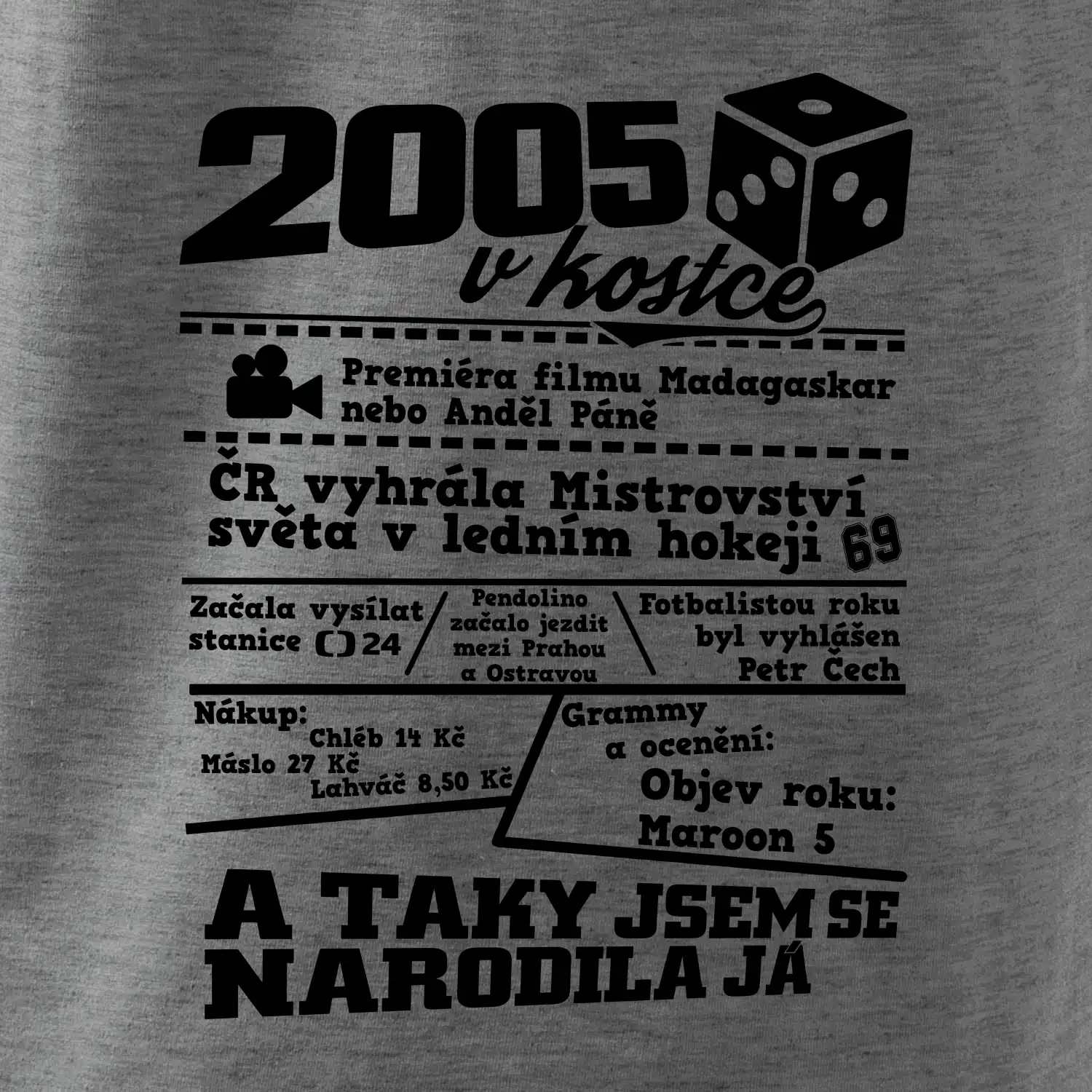 2005 v kostce