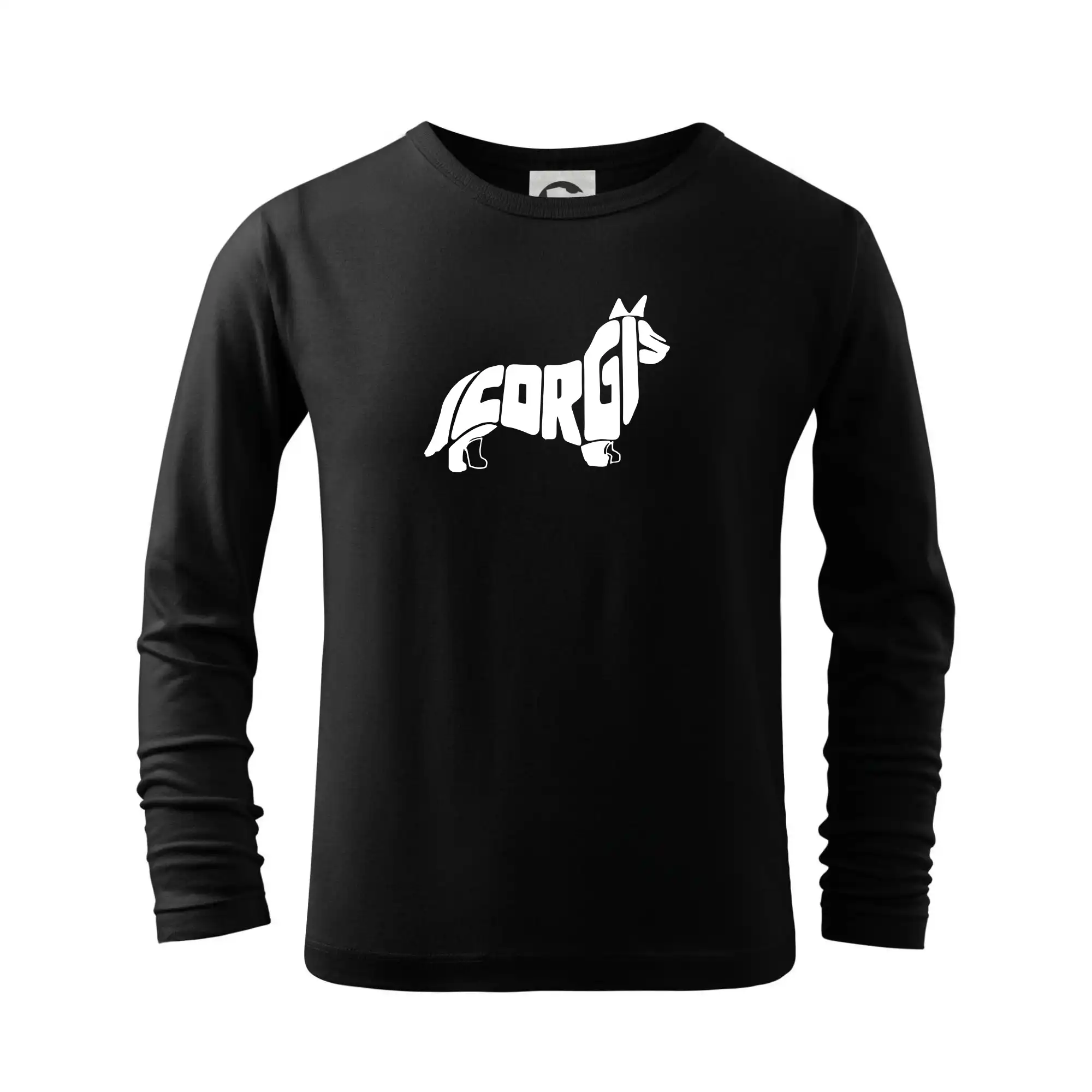 Corgi - nápis v těle