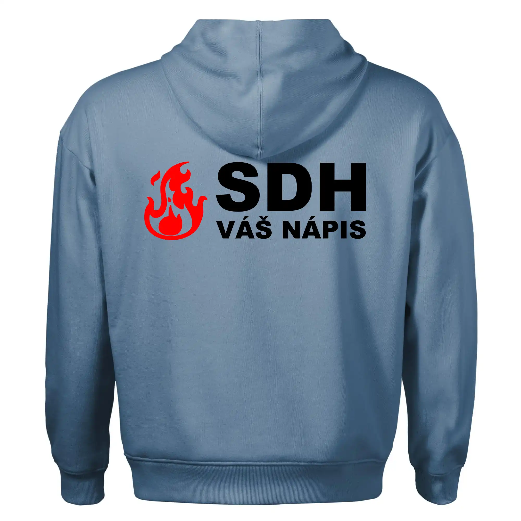 SDH nápis (oheň, firesport, název sboru - vlastní nápis)