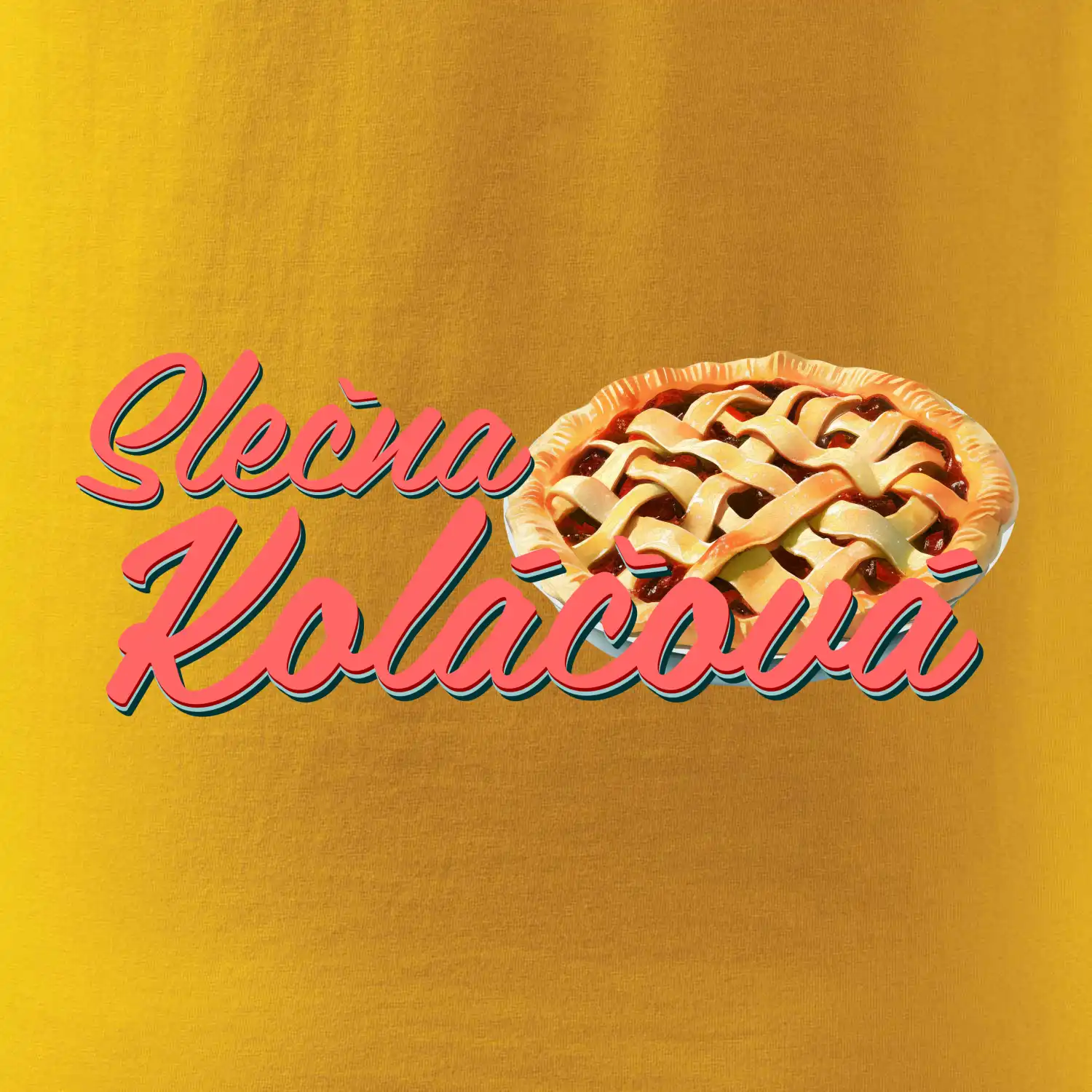 Slečna koláčová - psací