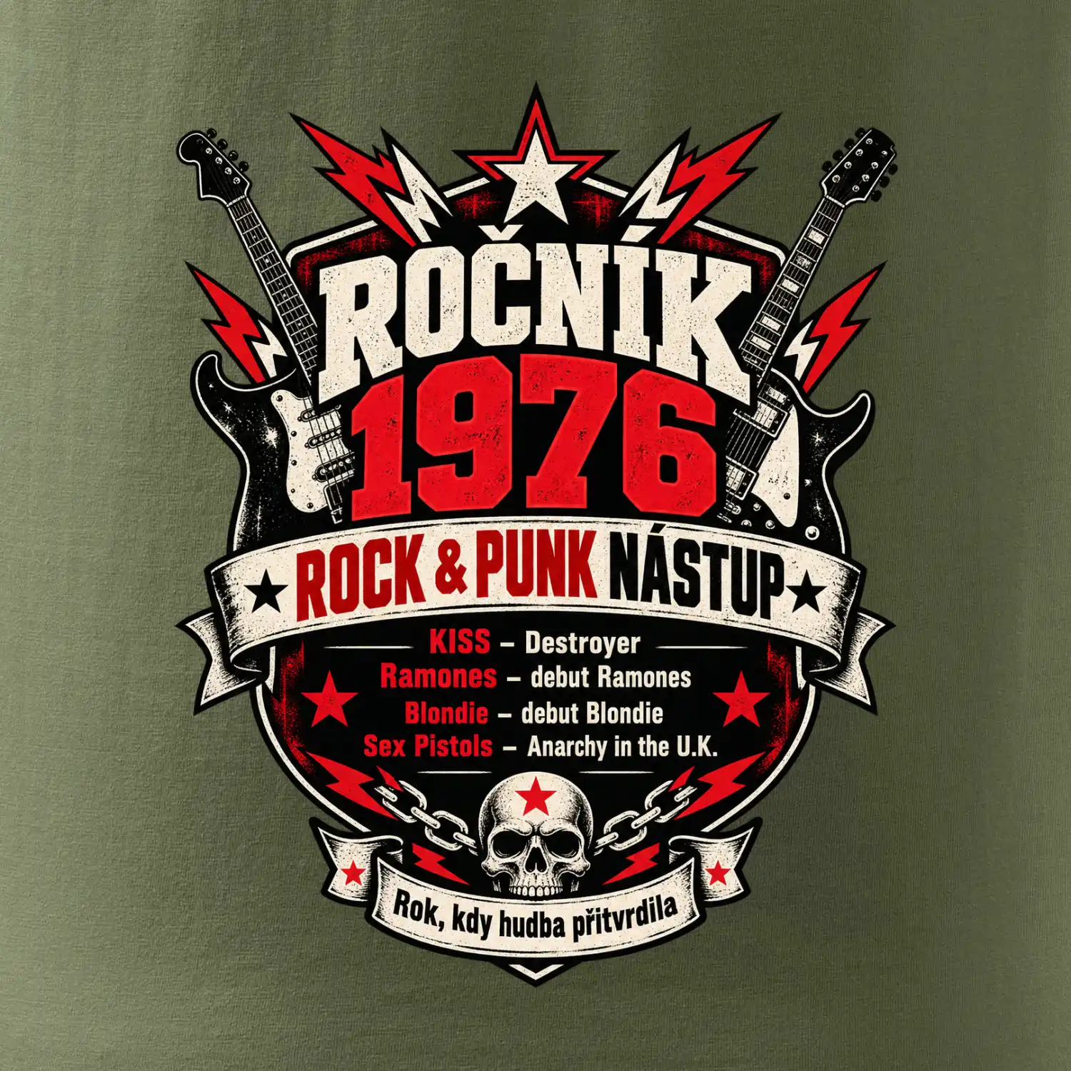 Ročník 1976 rock a punk
