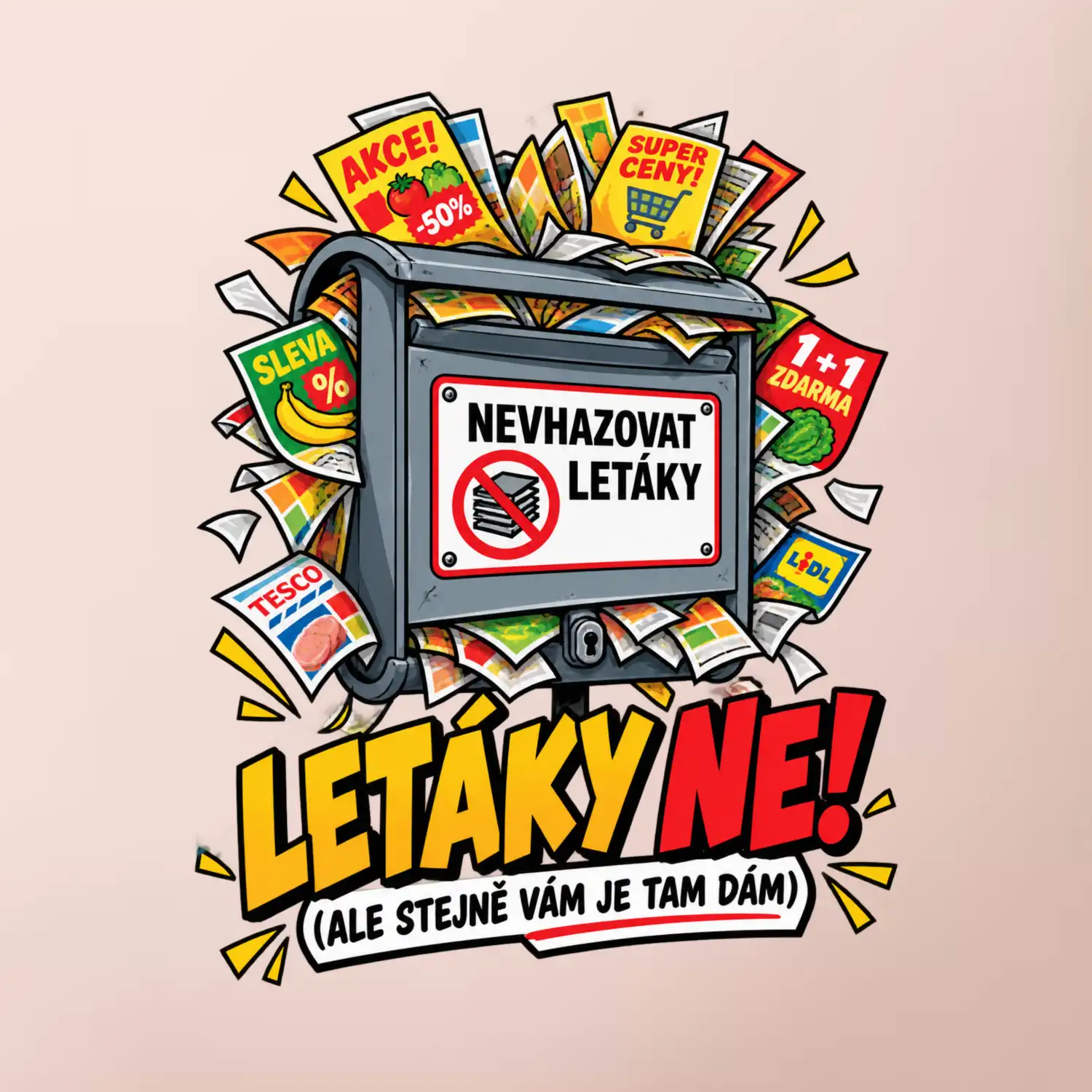 Letáky ne