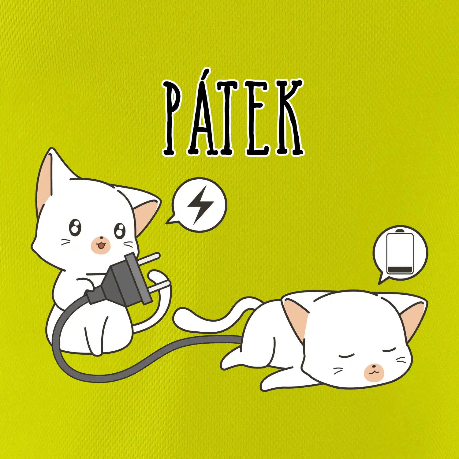 Kočky bez energie pátek