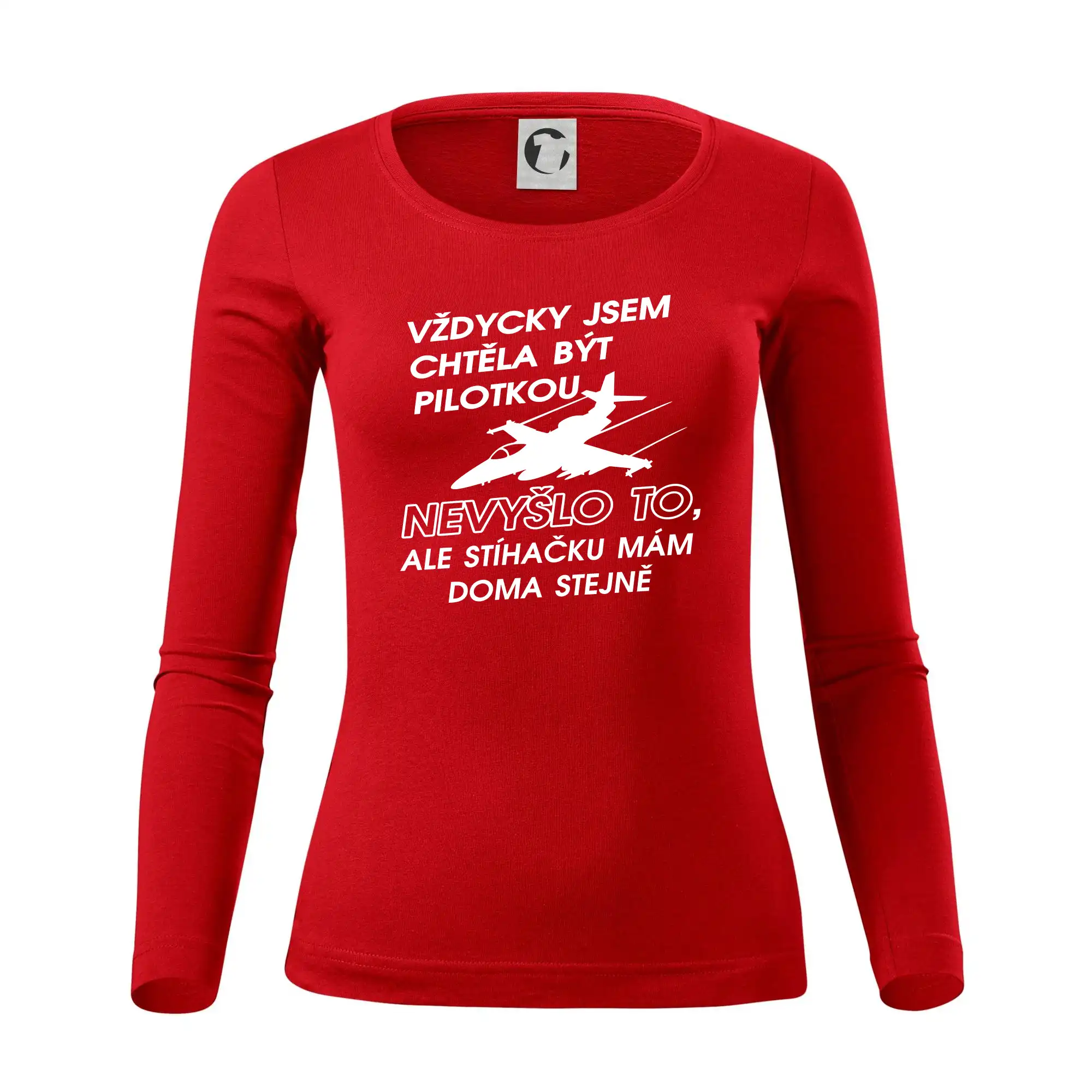 Chtěla jsem být pilotkou stíhačku mám doma